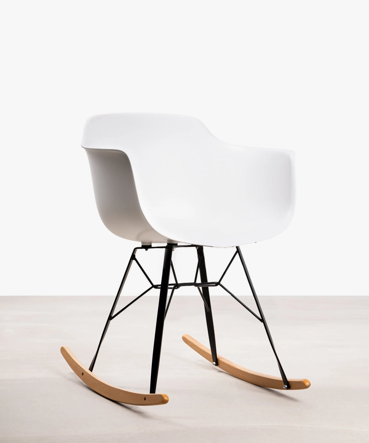 46933496922449 Silla Balancín Elon Arms Sillas de Plástico Northdeco Blanco