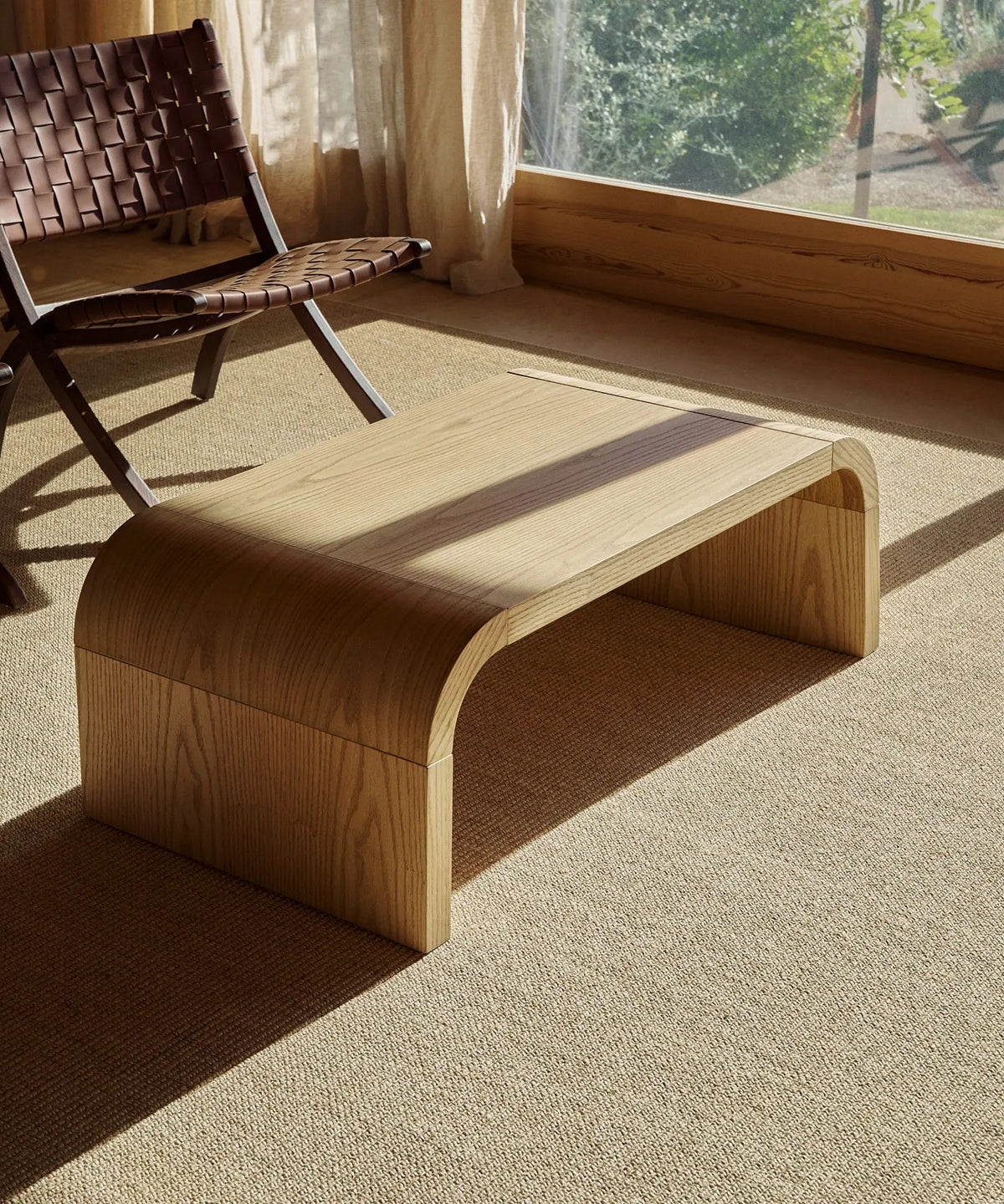 55503045722498 Mesa de Centro Rectangular en Madera Jade (110 cm) Mesas de Madera Northdeco