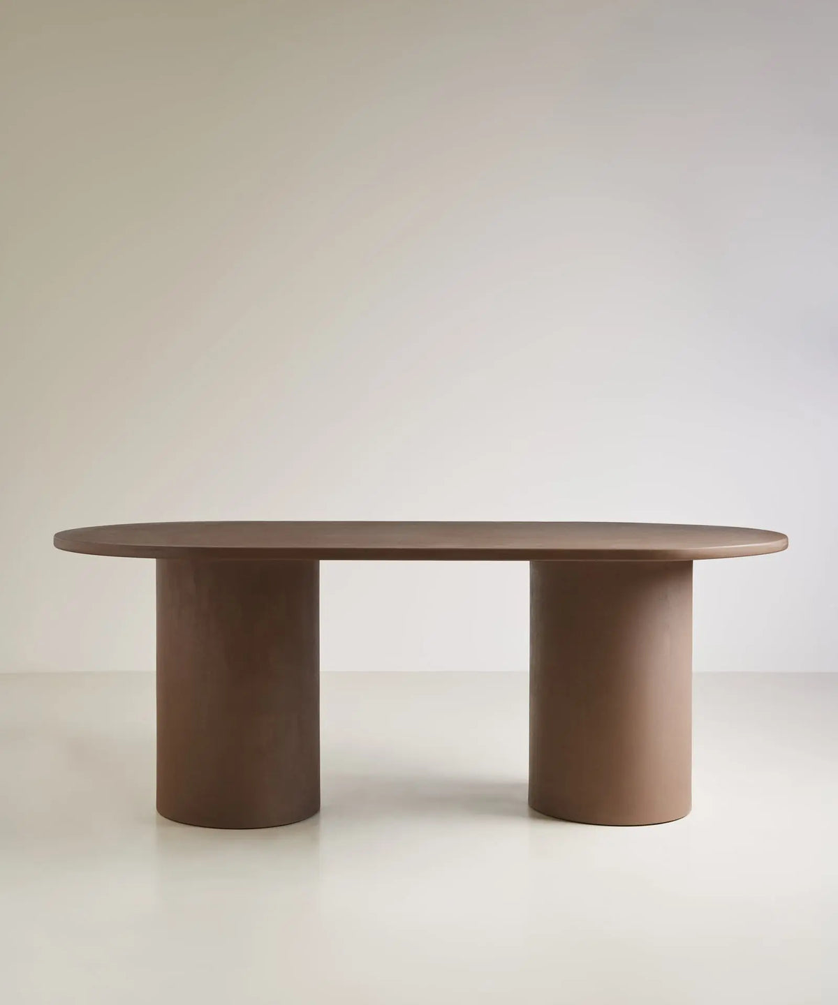 56780327223682 Mesa de Comedor Ovalada en Microcemento Juno Mesa de comedor Northdeco
