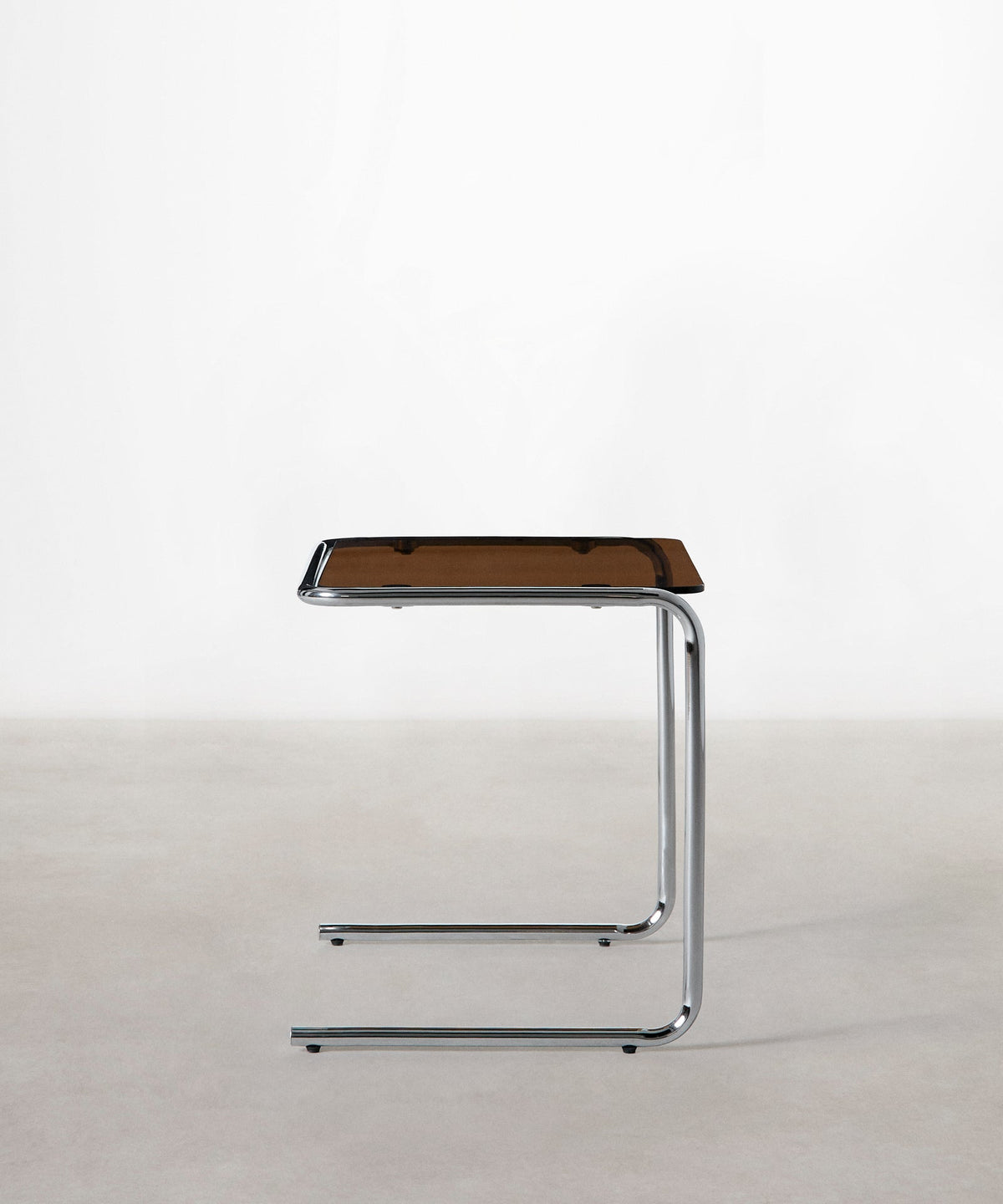 56320834601346 Mesa Auxiliar de Metal y Cristal Templado Bonet Mesas Auxiliares Northdeco