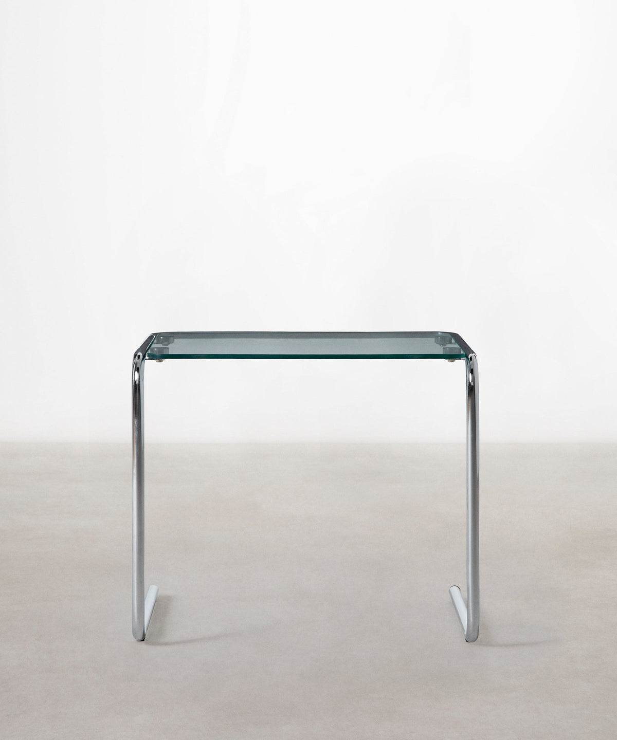 56320831259010 Mesa Auxiliar de Metal y Cristal Templado Bonet Mesas Auxiliares Northdeco