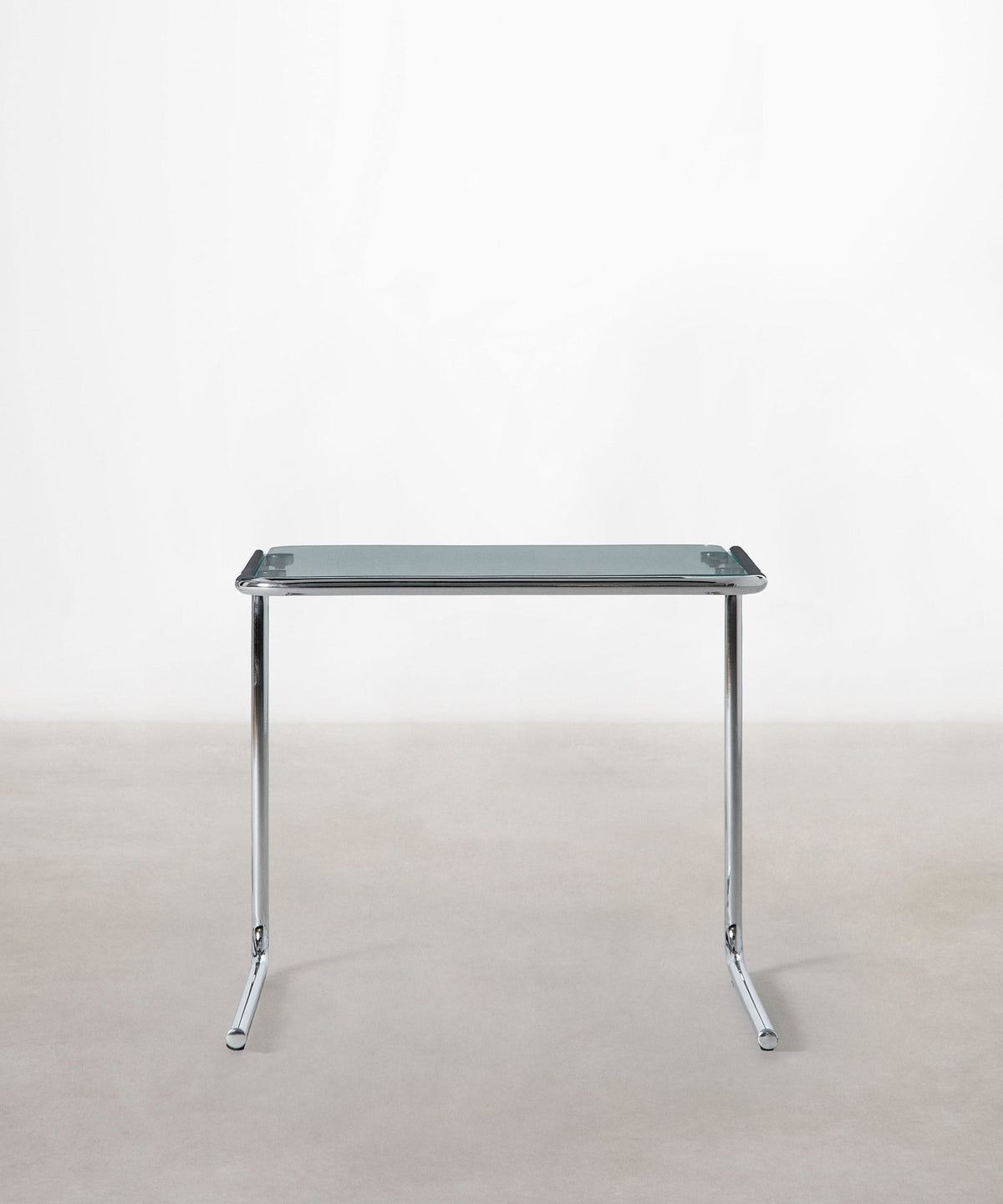 56320831259010 Mesa Auxiliar de Metal y Cristal Templado Bonet Mesas Auxiliares Northdeco