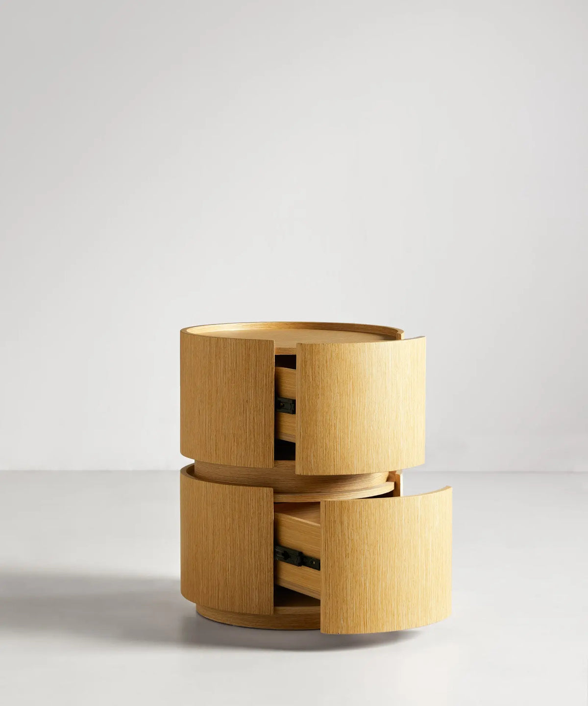56743290110338 Mesita de Noche de Madera Ross Mesita de noche Northdeco