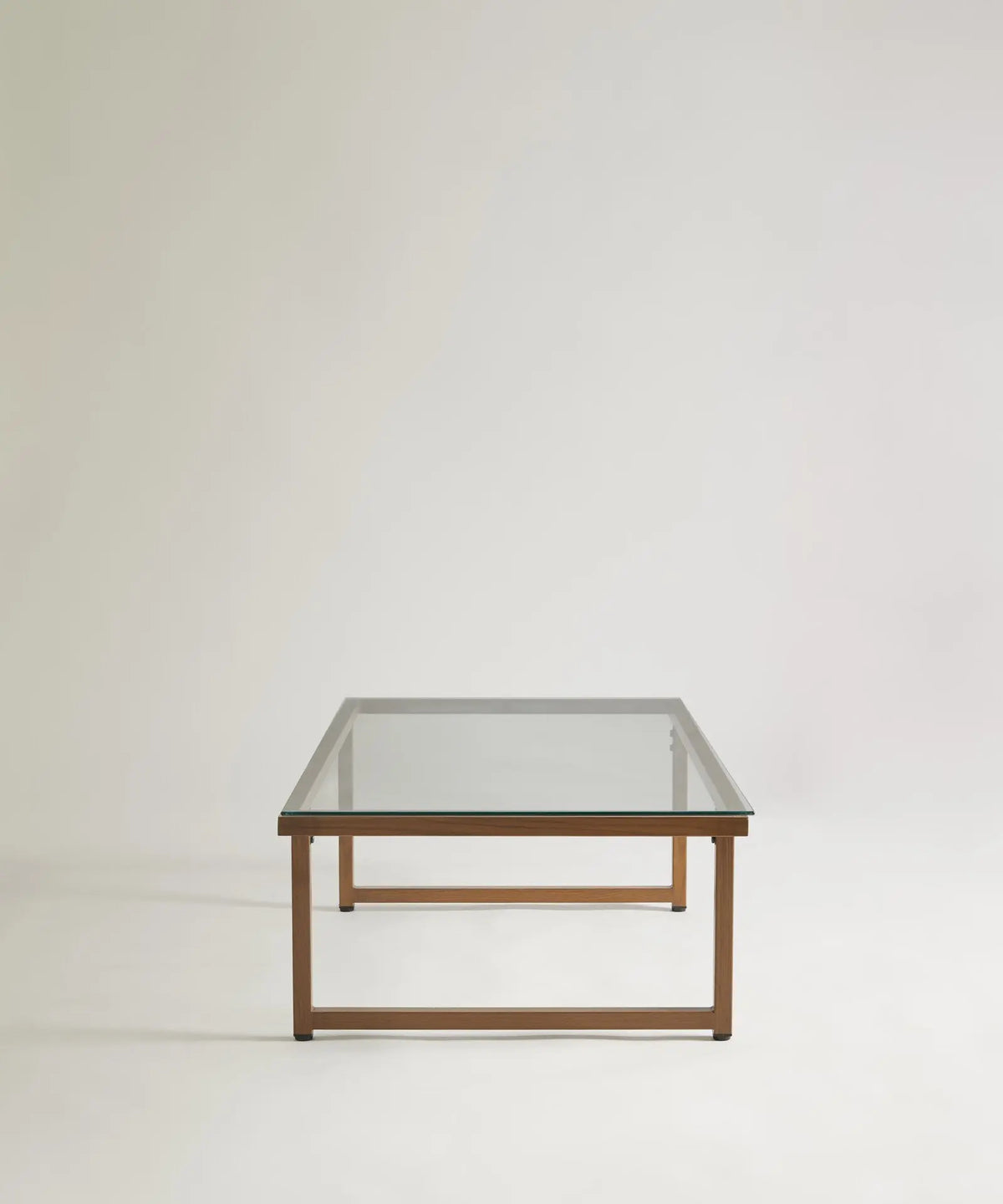 56647588413826 Mesa de Centro Rectangular de Cristal y Metal Blunt Mesas de Cristal Northdeco