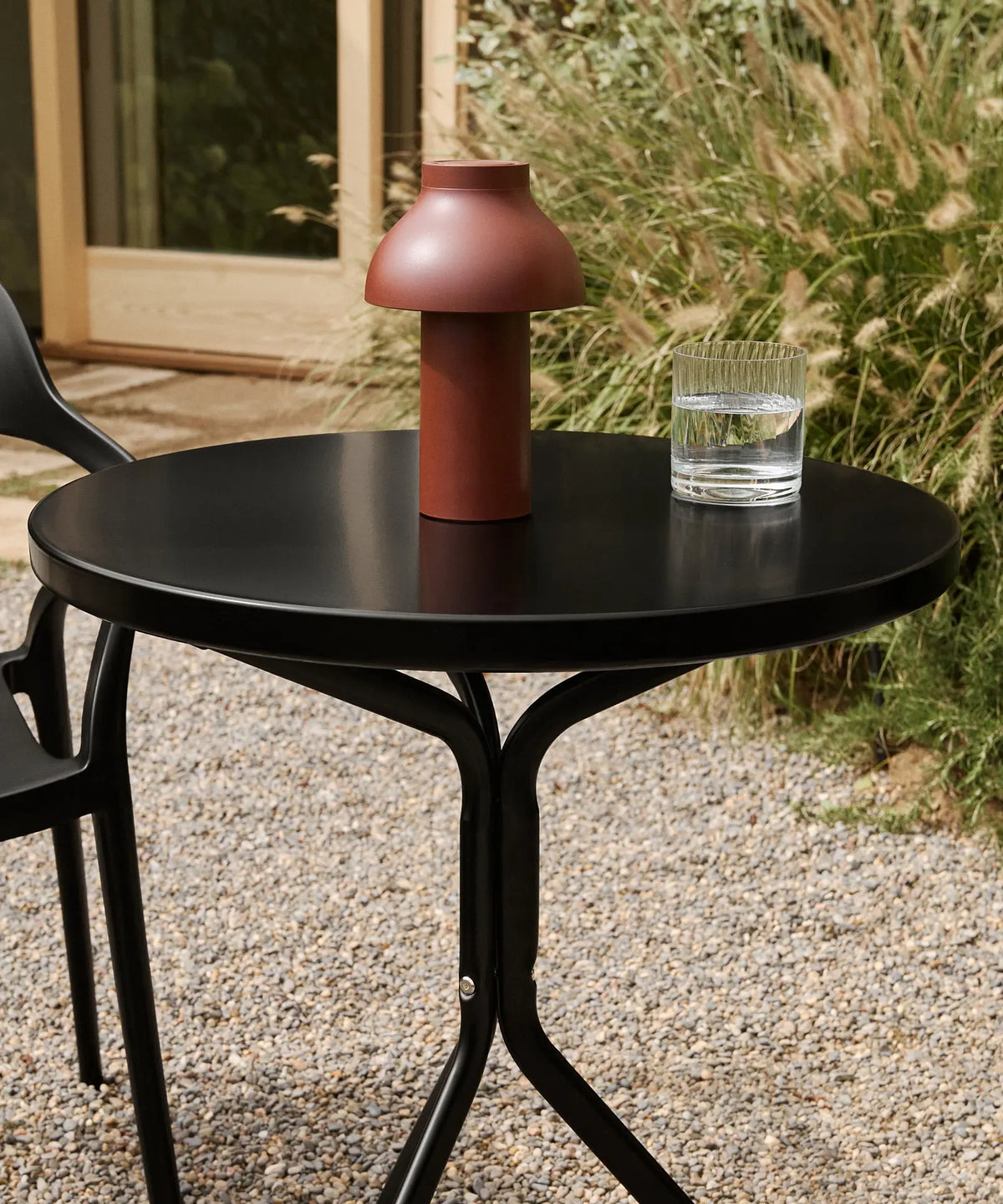 55399420002690 Mesa exterior de metal redonda Numa (60 x67 cm) Mesas Northdeco