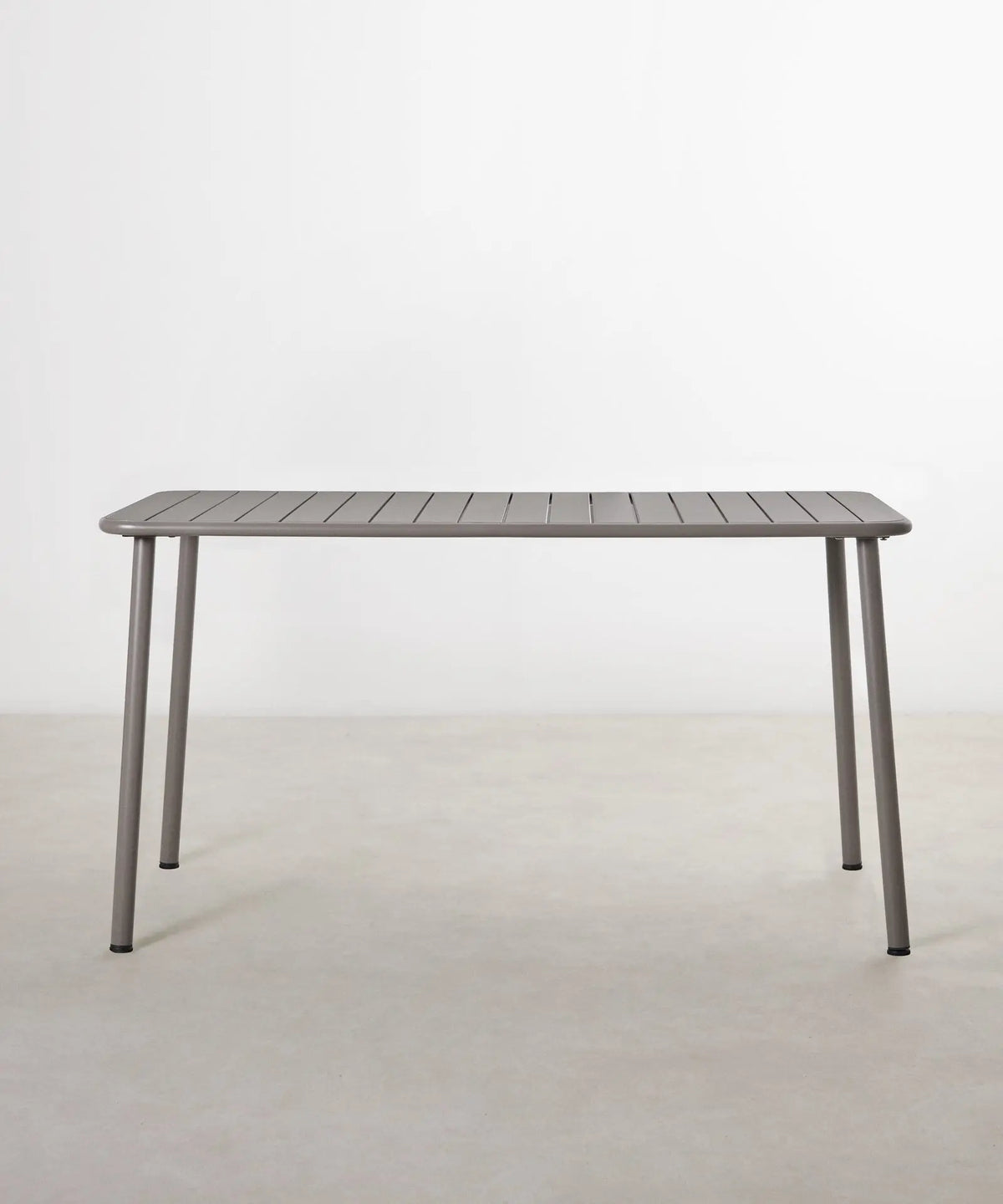 55102319001986 Mesa exterior de metal alargada Sora (140x70 cm) Mesas Northdeco