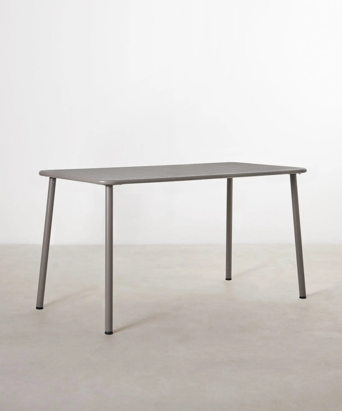 55102319001986 Mesa exterior de metal alargada Sora (140x70 cm) Mesas Northdeco