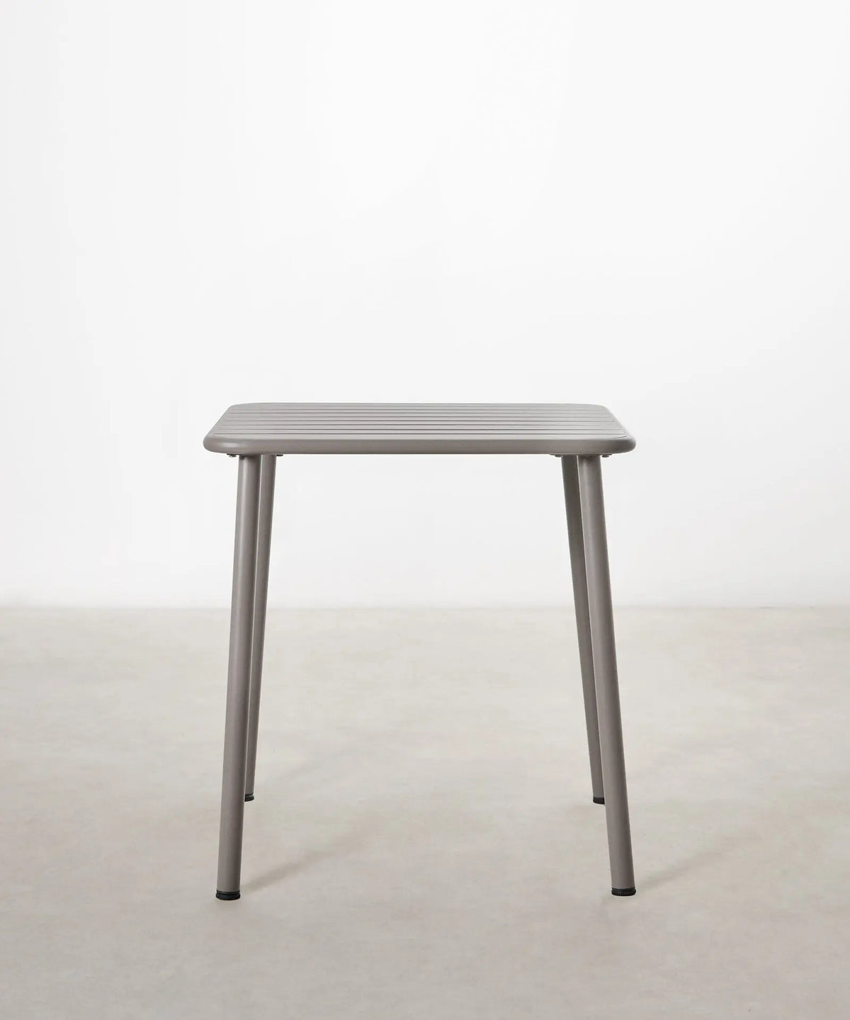 55102314447234 Mesa exterior de metal cuadrada Brisa (70x70 cm) Mesas Northdeco