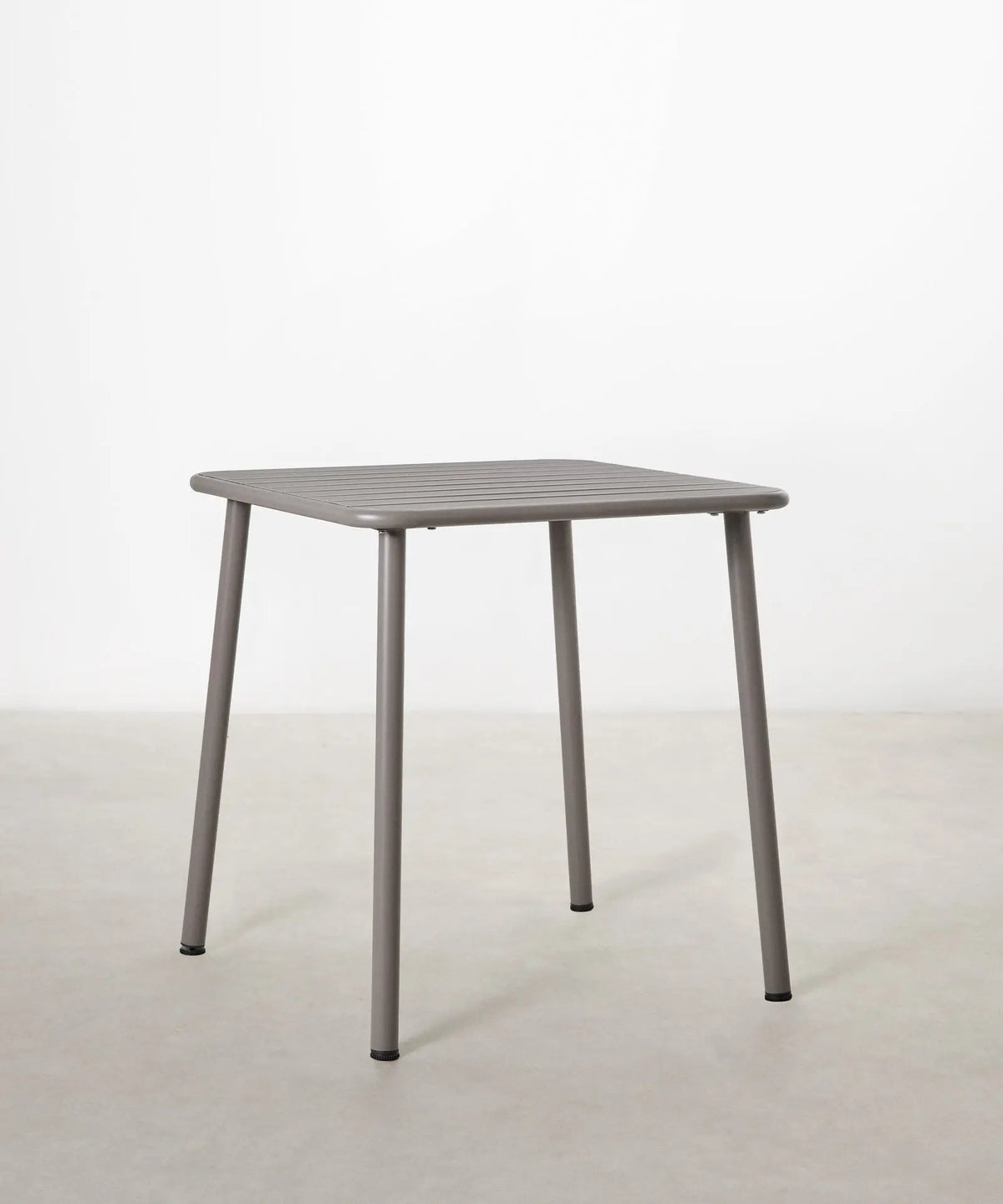 55102314447234 Mesa exterior de metal cuadrada Brisa (70x70 cm) Mesas Northdeco