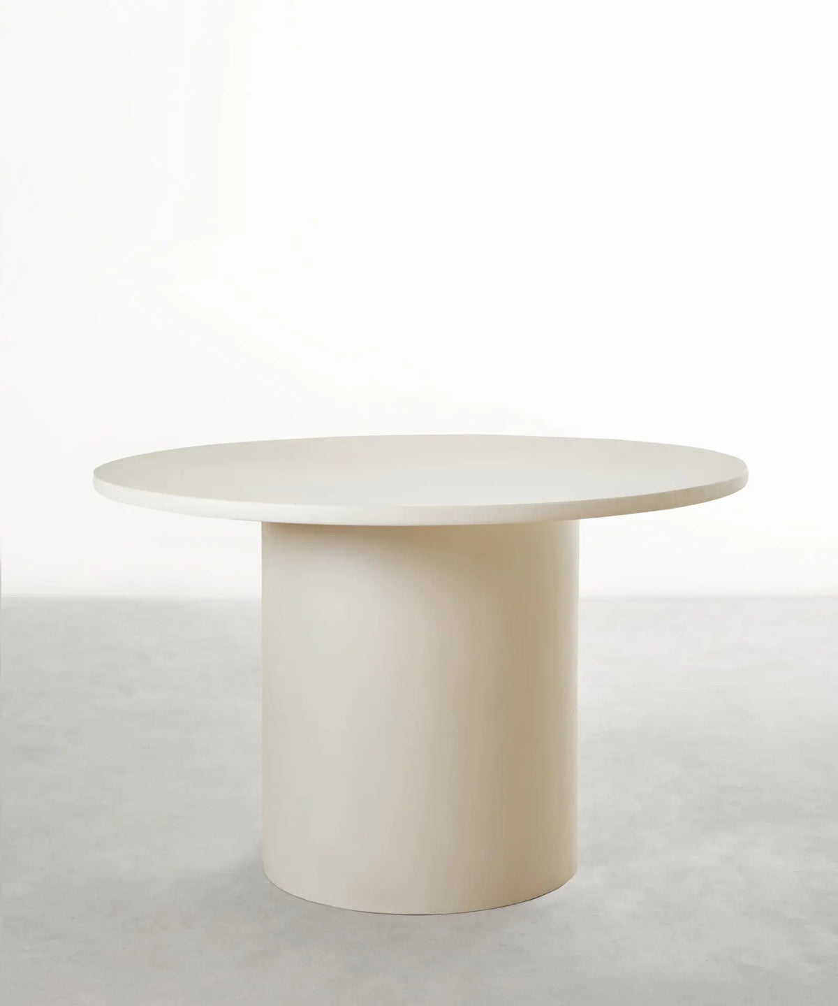 55283477381506 Mesa de Comedor Redonda en Microcemento Ethel (120 cm) Mesa de centro Northdeco