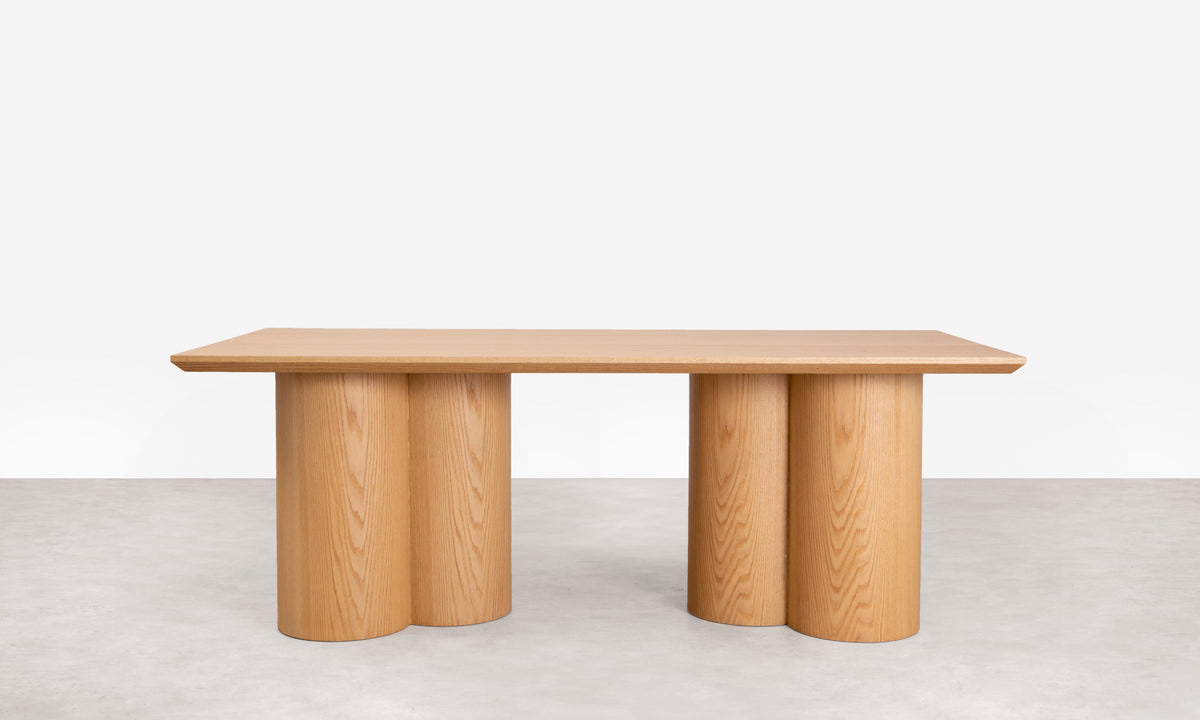 49046825206097 Mesa de Comedor Rectangular Agatha (210x100 cm) Mesas de Madera Northdeco