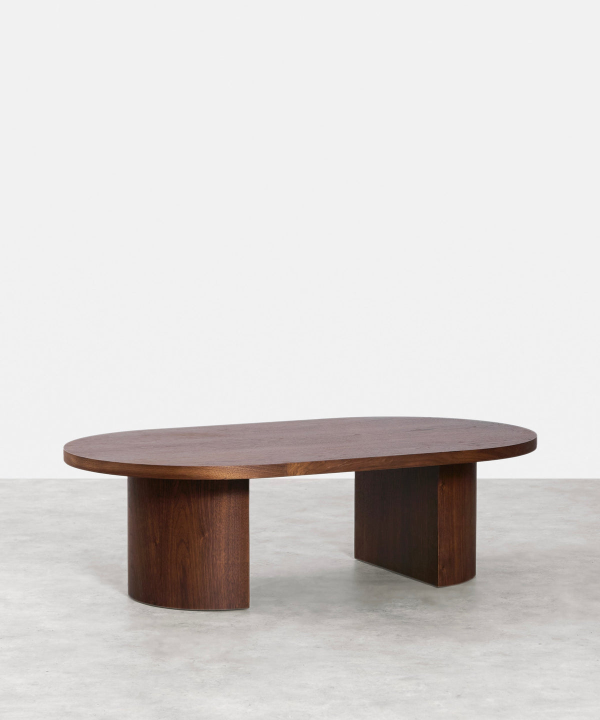 55061913076098 Mesa de Centro Ovalada Lily Mesas de Madera Northdeco