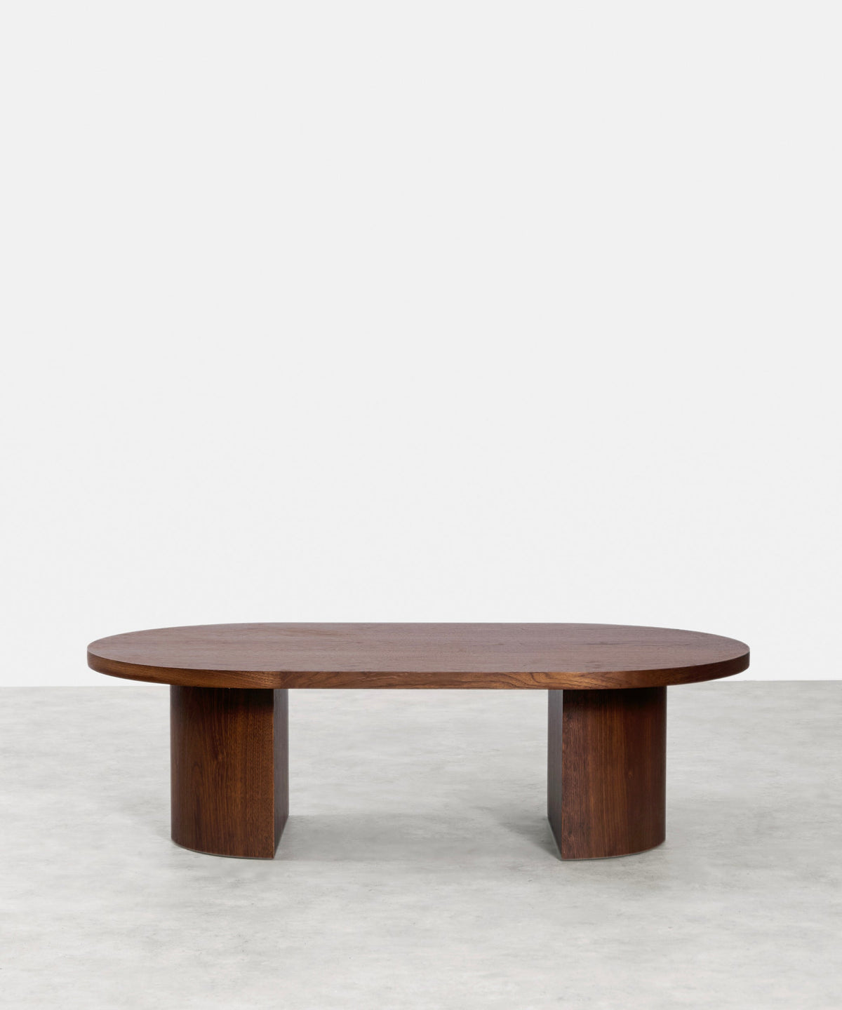 55061913076098 Mesa de Centro Ovalada Lily Mesas de Madera Northdeco