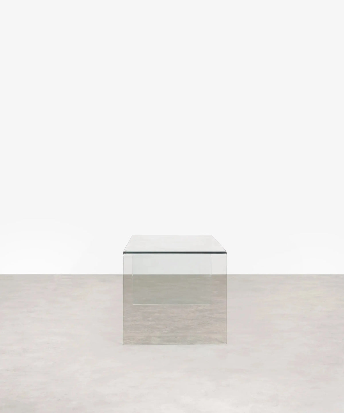 42171638317235 Mesa Rectangular de Cristal Cheval 100 cm Mesas de Cristal Northdeco