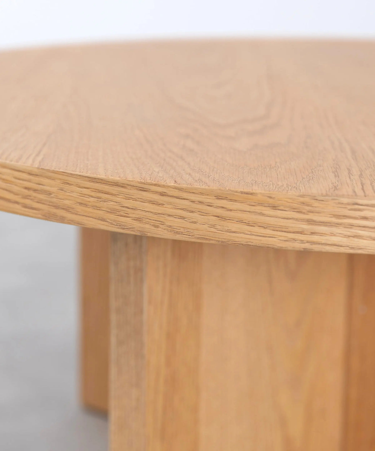 54935163437442 Mesa de Centro Redonda Takaya (80 cm) Mesas de Madera Northdeco