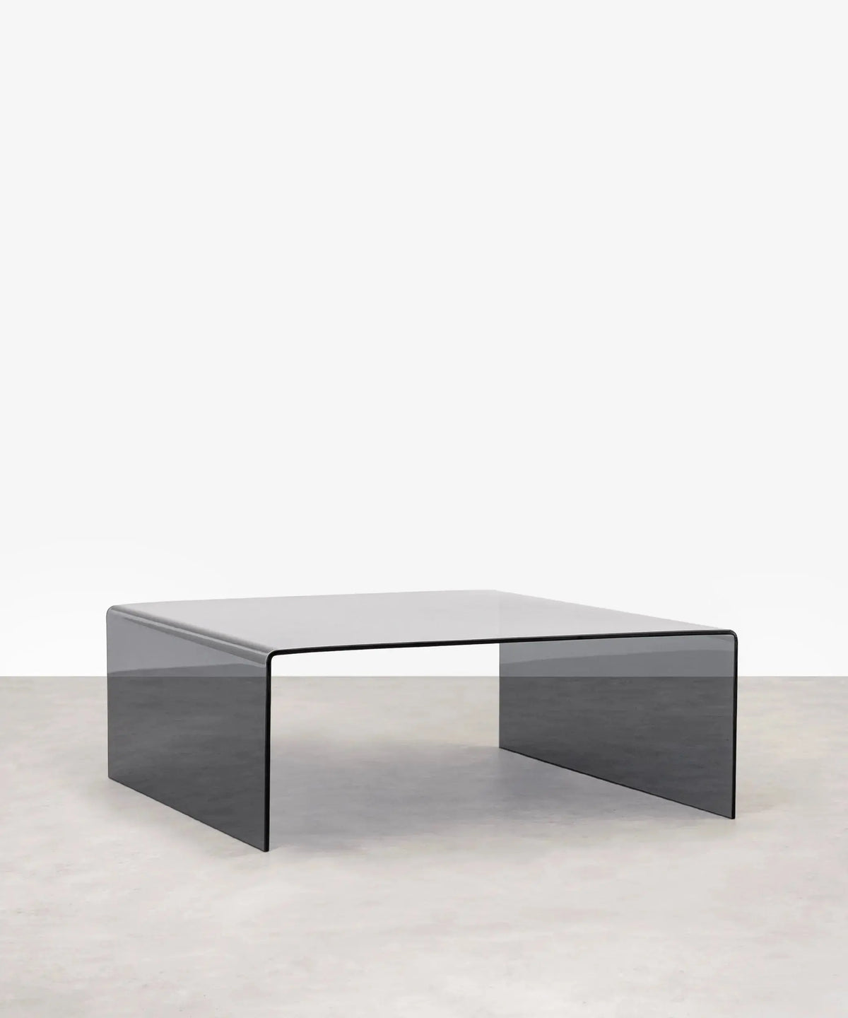 47204970463569 Mesa Cuadrada de Cristal Burano 100 cm x 100 cm Mesas de Cristal Northdeco Negro
