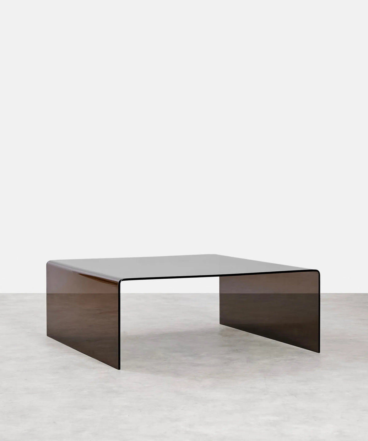 55034372456834 Mesa Cuadrada de Cristal Burano 100 cm x 100 cm Mesas de Cristal Northdeco Coffee