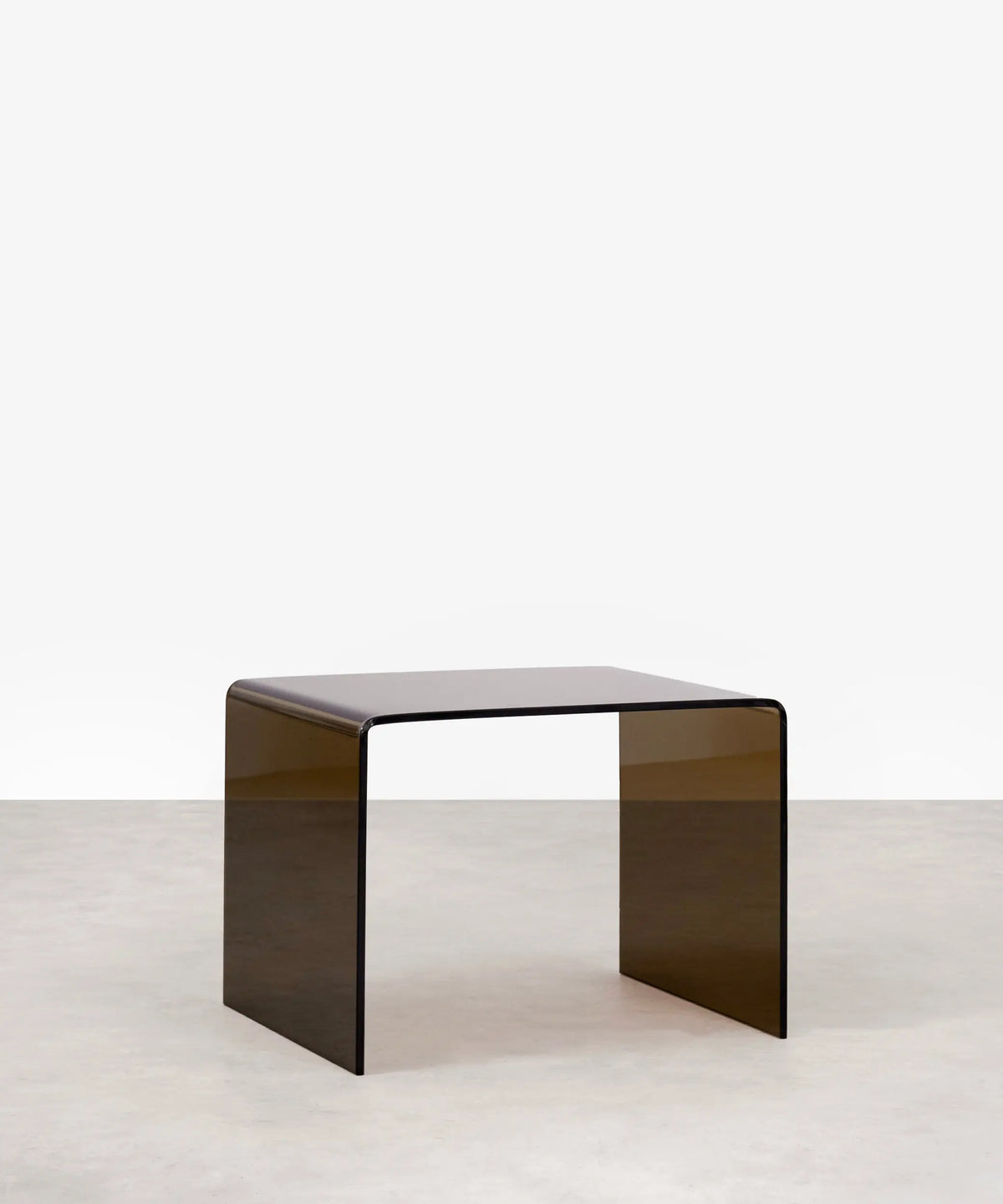 47205039014225 Mesa de Cristal Jolene 63 cm x 50 cm Mesas de Cristal Northdeco