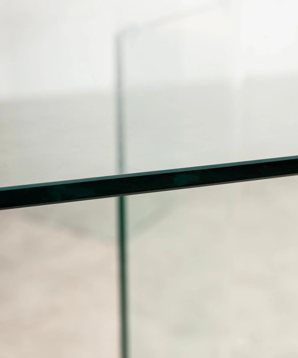 Mesa de Cristal Nicole 200 cm x 90 cm Mesas de Cristal Northdeco