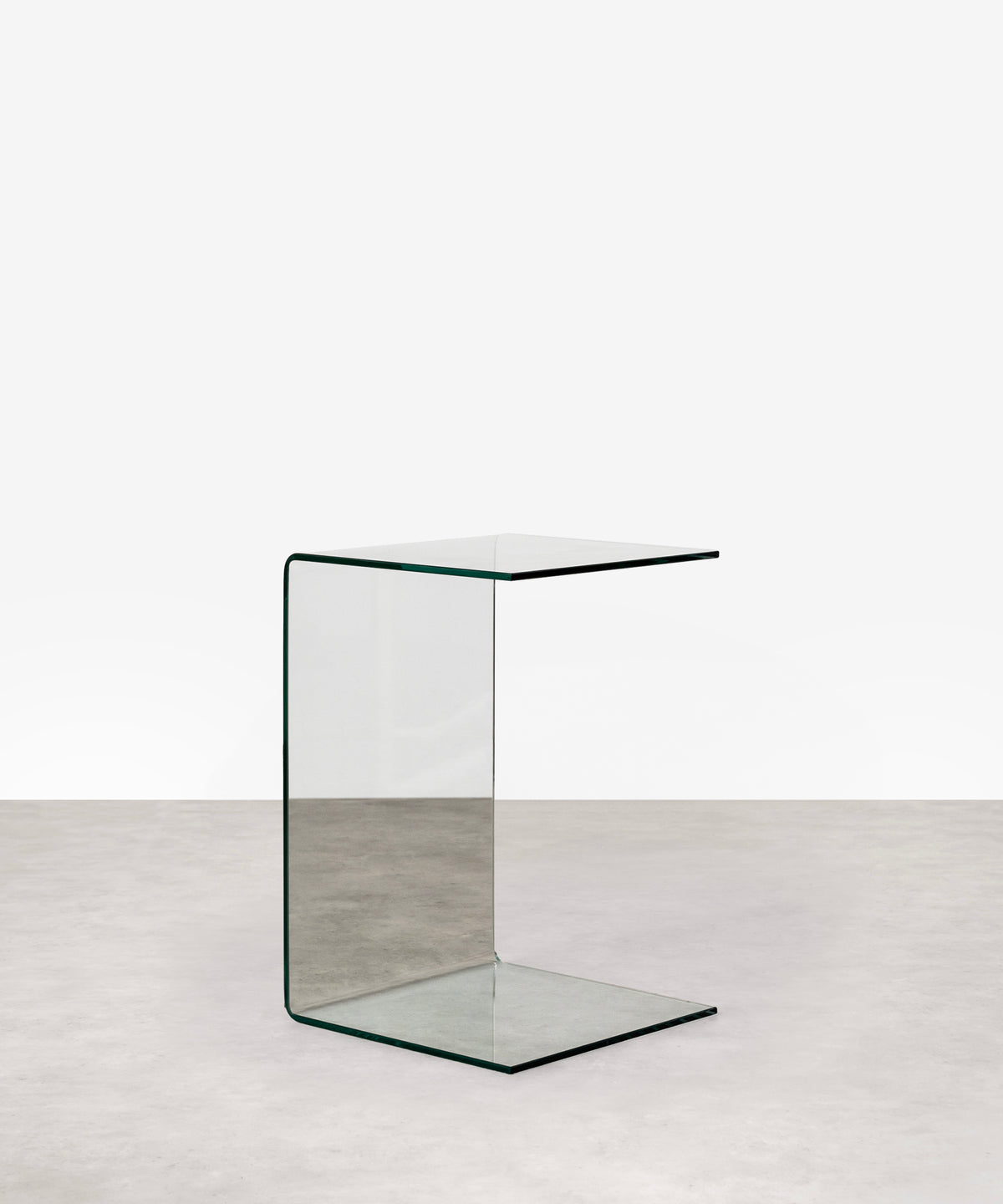 48466711085393 Mesa Auxiliar de Cristal Tossa  Northdeco