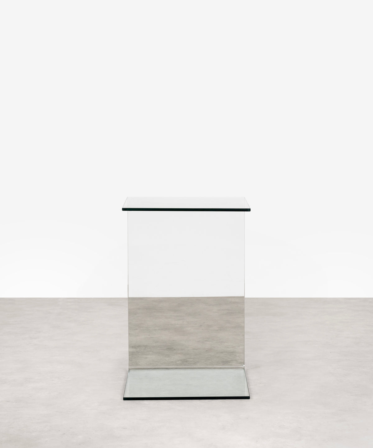 48466711085393 Mesa Auxiliar de Cristal Tossa  Northdeco