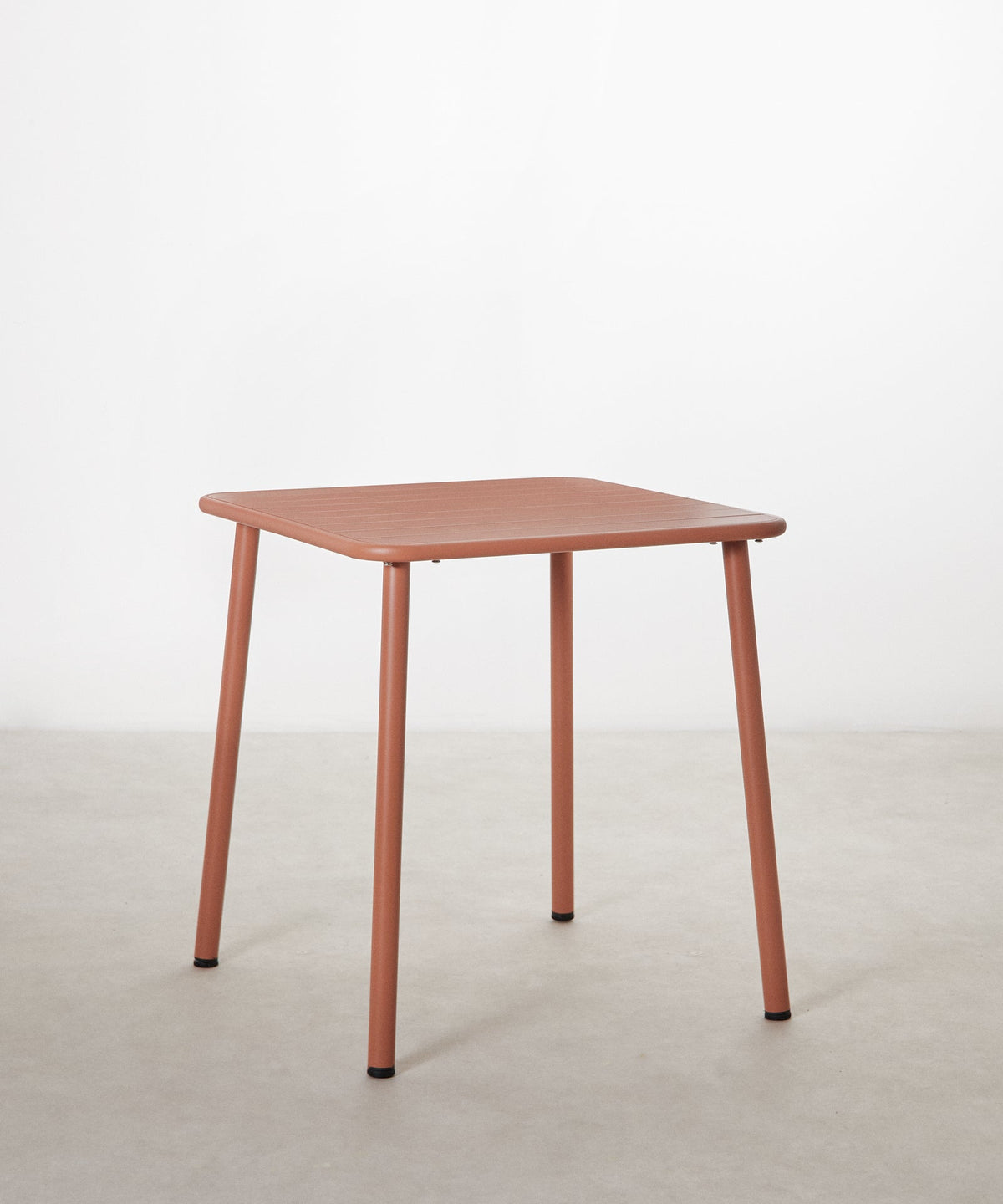 55102314414466 Mesa exterior de metal cuadrada Brisa (70x70 cm) Mesas Northdeco