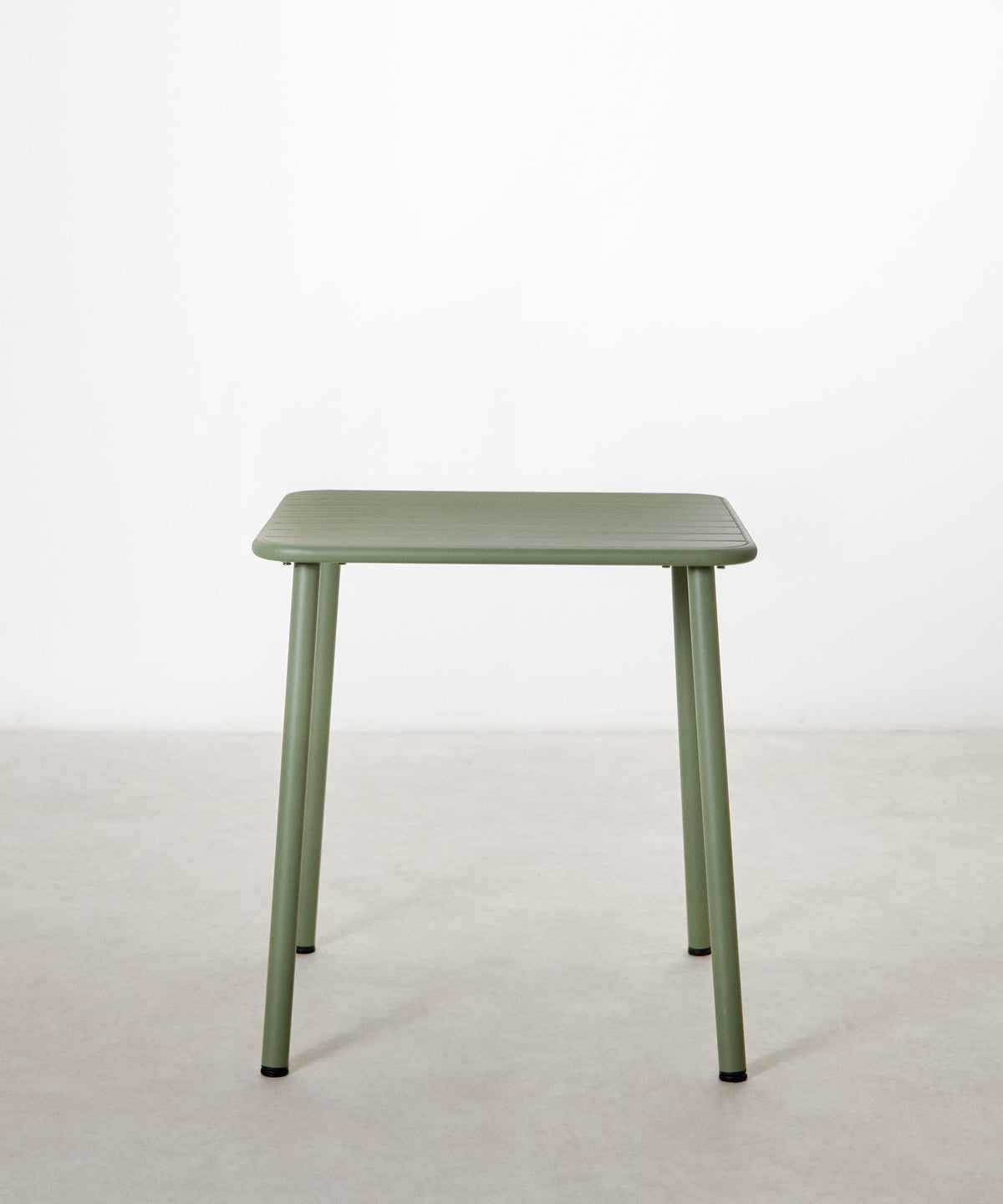 55102314381698 Mesa exterior de metal cuadrada Brisa (70x70 cm) Mesas Northdeco