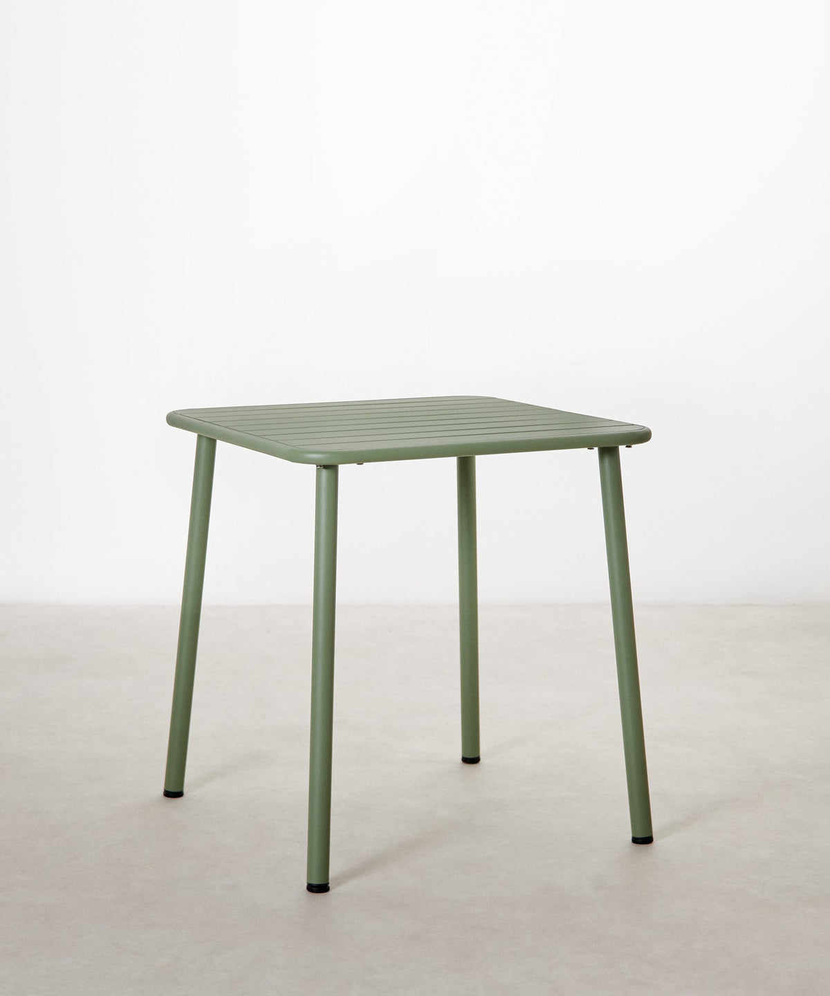 55102314381698 Mesa exterior de metal cuadrada Brisa (70x70 cm) Mesas Northdeco