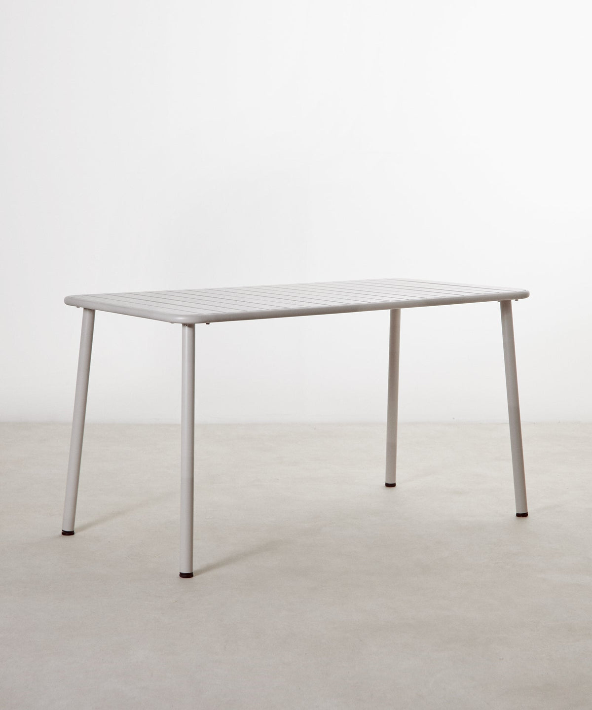 55102319034754 Mesa exterior de metal alargada Sora (140x70 cm) Mesas Northdeco