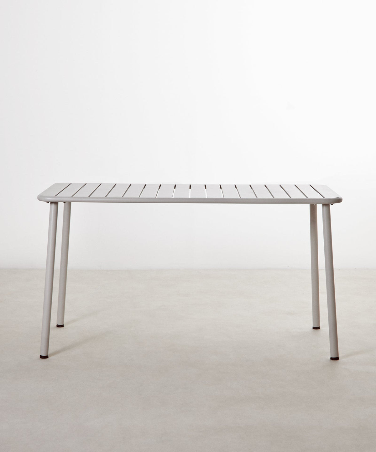 55102319034754 Mesa exterior de metal alargada Sora (140x70 cm) Mesas Northdeco