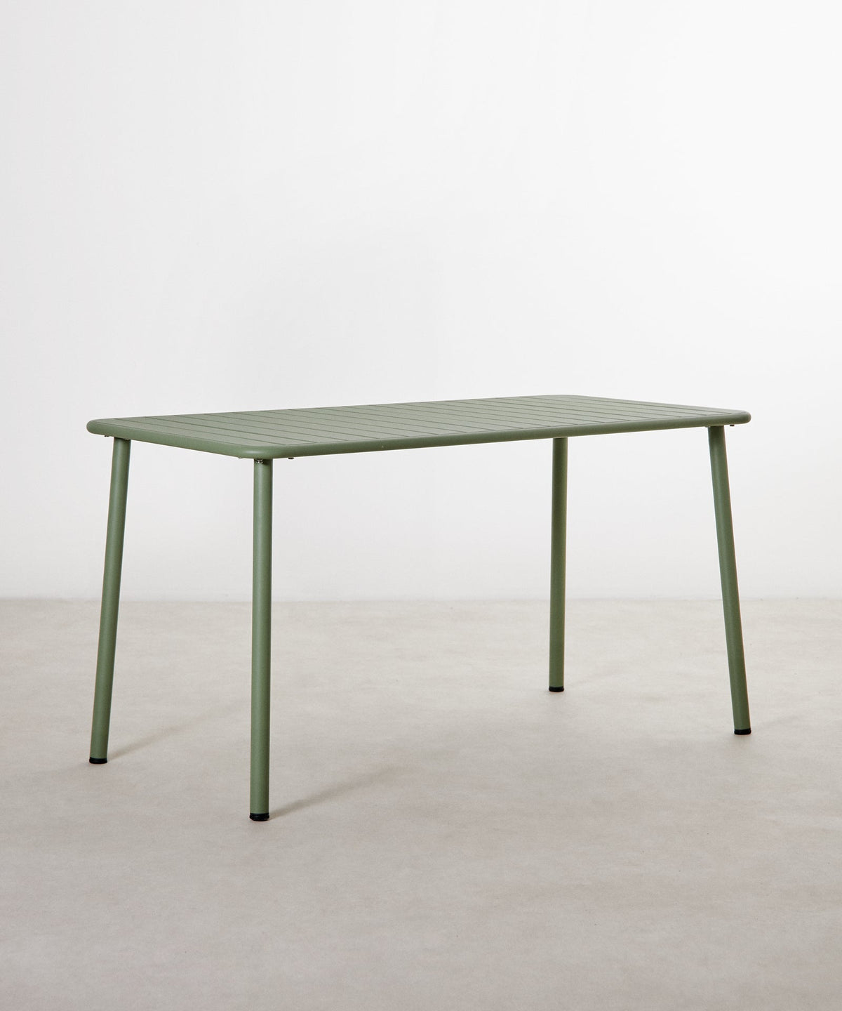 55102318936450 Mesa exterior de metal alargada Sora (140x70 cm) Mesas Northdeco