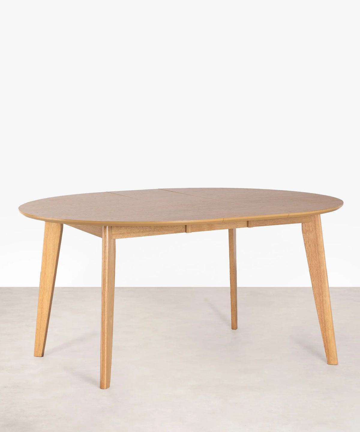46829938966865 Mesa de Comedor Redonda Extensible Gala (120-150 cm) Mesas de Madera Northdeco