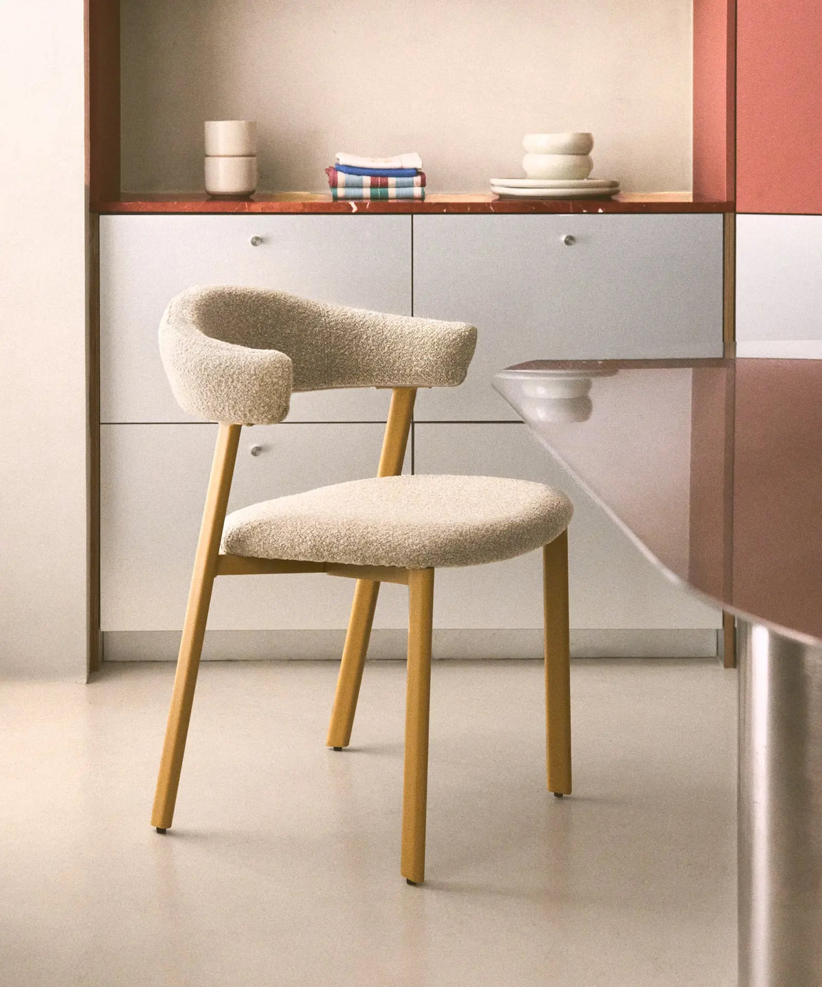 56665749193090 Silla de Comedor Tapizada Der Klee Sillas tapizadas Northdeco