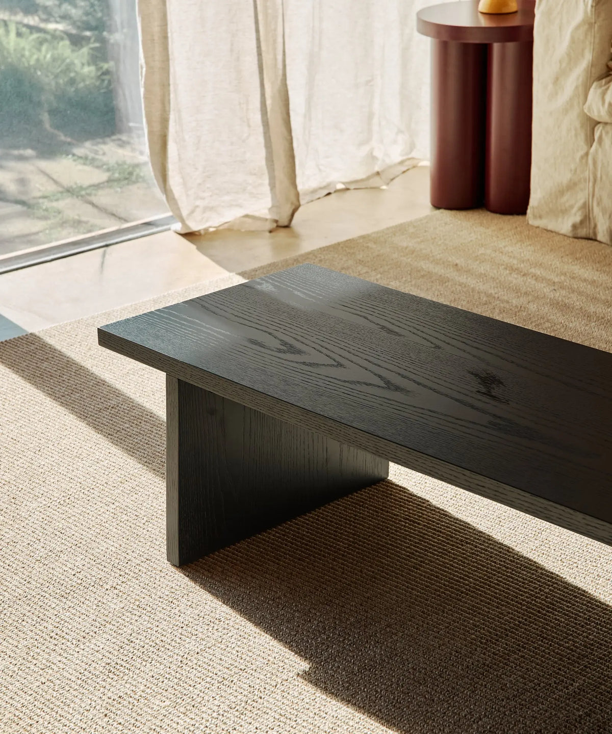 54936162402690 Mesa de Centro Rectangular en Madera Tokyo (120x45 cm) Mesas de Madera Northdeco