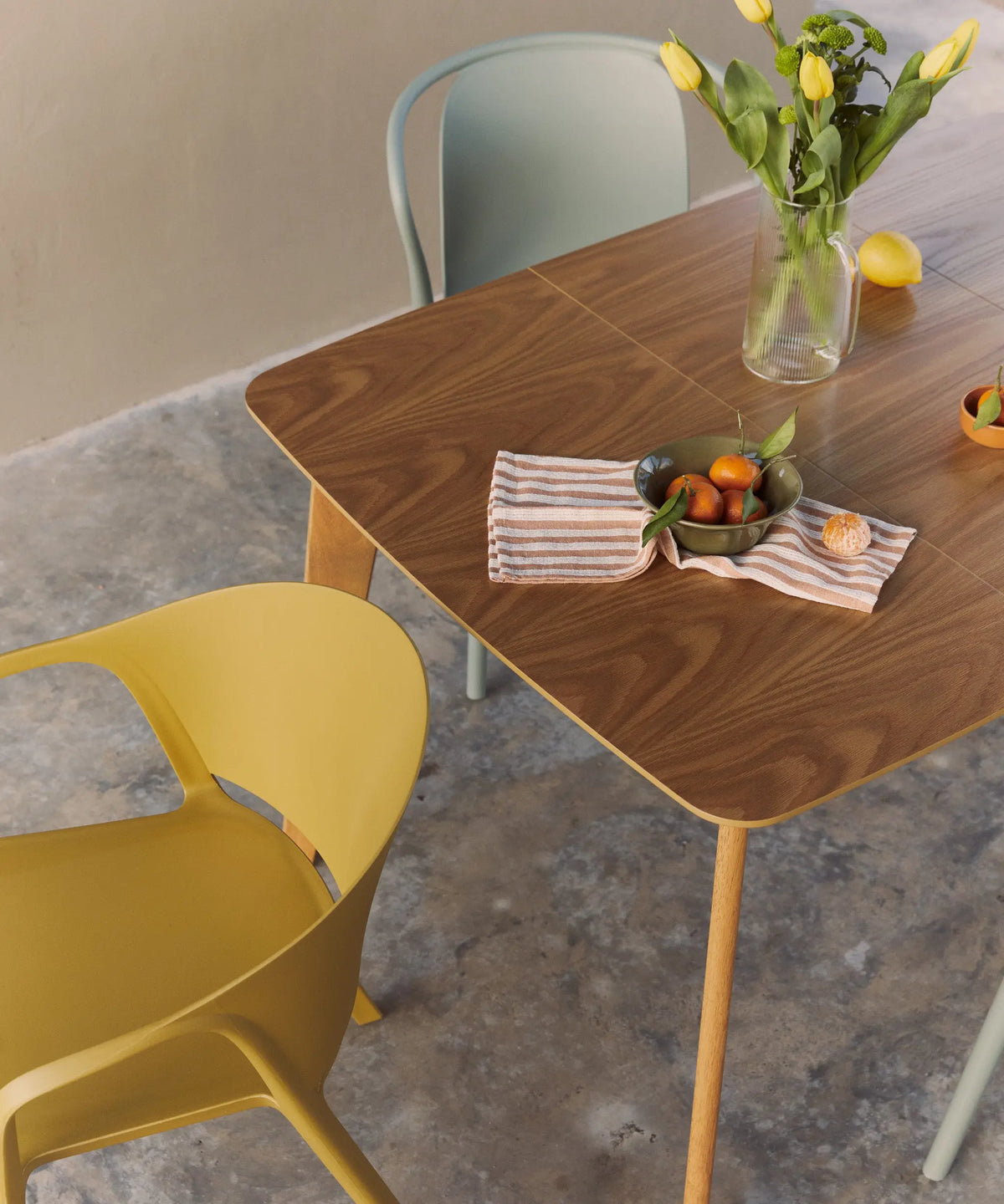 46796102533457 Mesa de Comedor Cuadrada Extensible Livia (90-130 x 90 cm) Mesas de Madera Northdeco