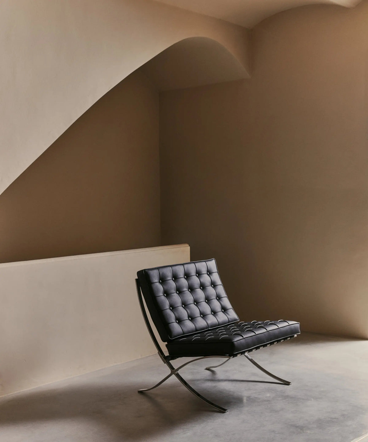 48688868622673 Silla Barcelona Piel Italiana - High Quality Sillones de Piel Northdeco Negro