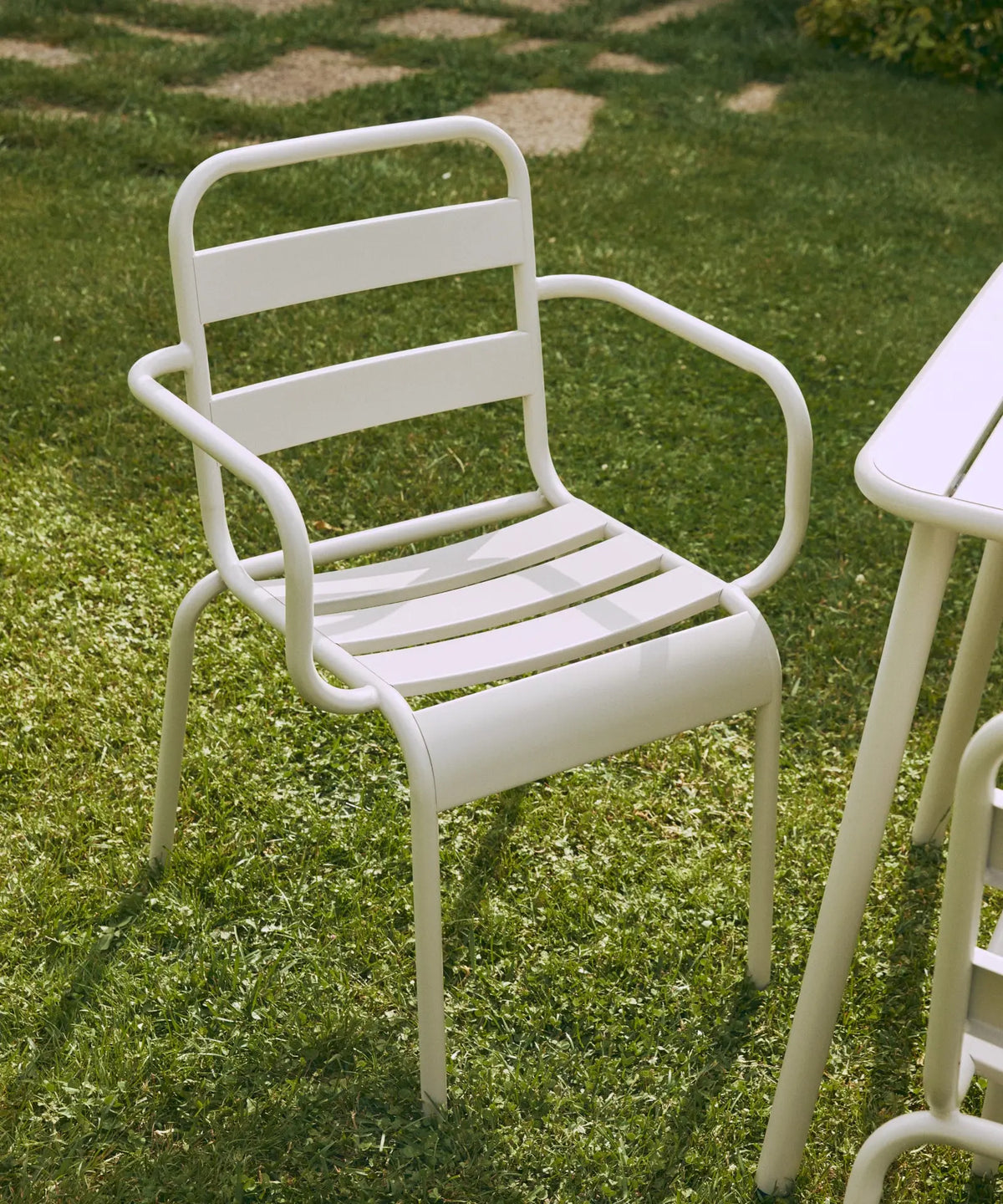55101221175682 Silla de Metal con Reposabrazos Bora Arms Sillas Metálicas Northdeco
