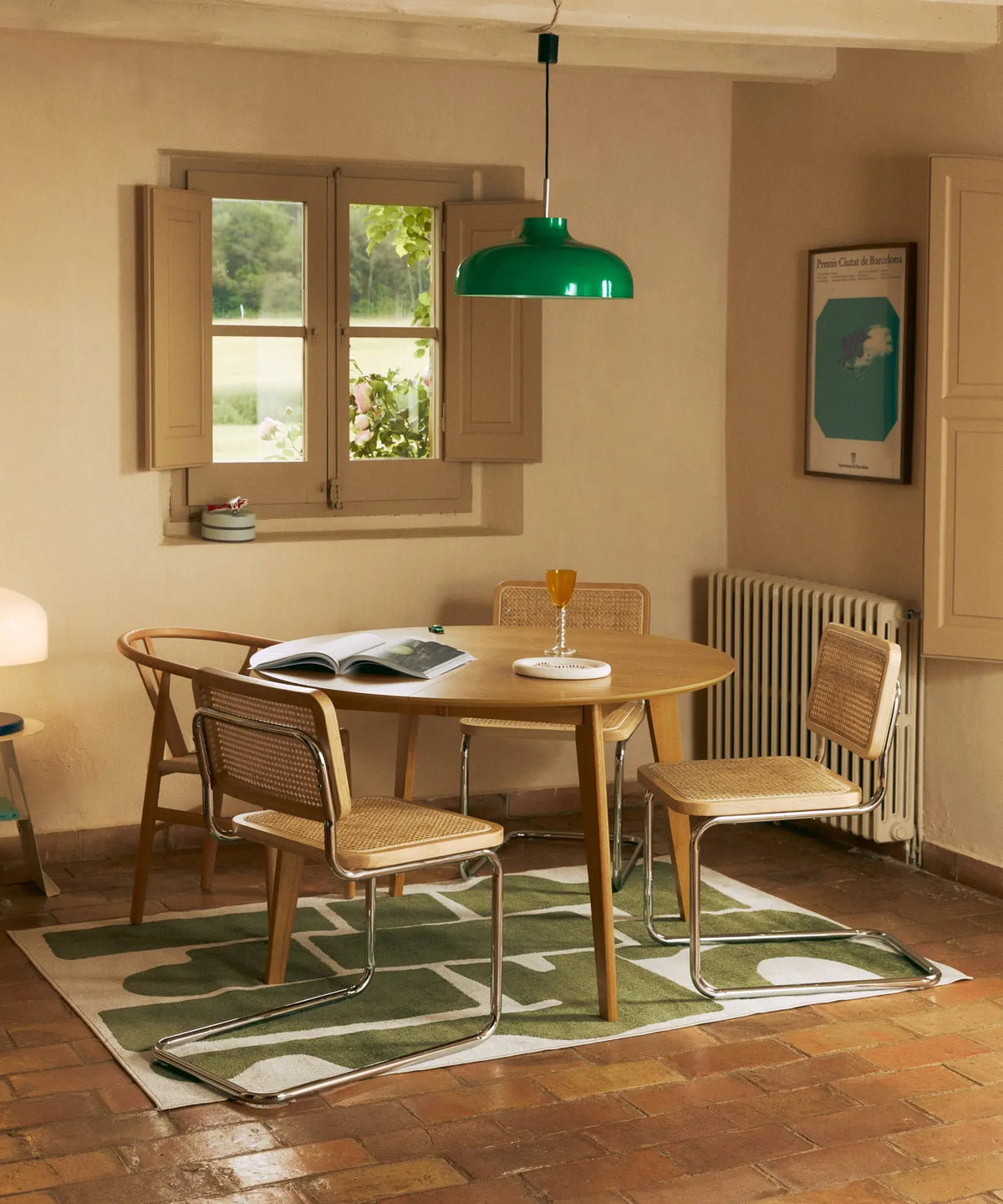 46829938966865 Mesa de Comedor Redonda en Madera Extensible Gala (120-150 cm) Mesas de Madera Northdeco