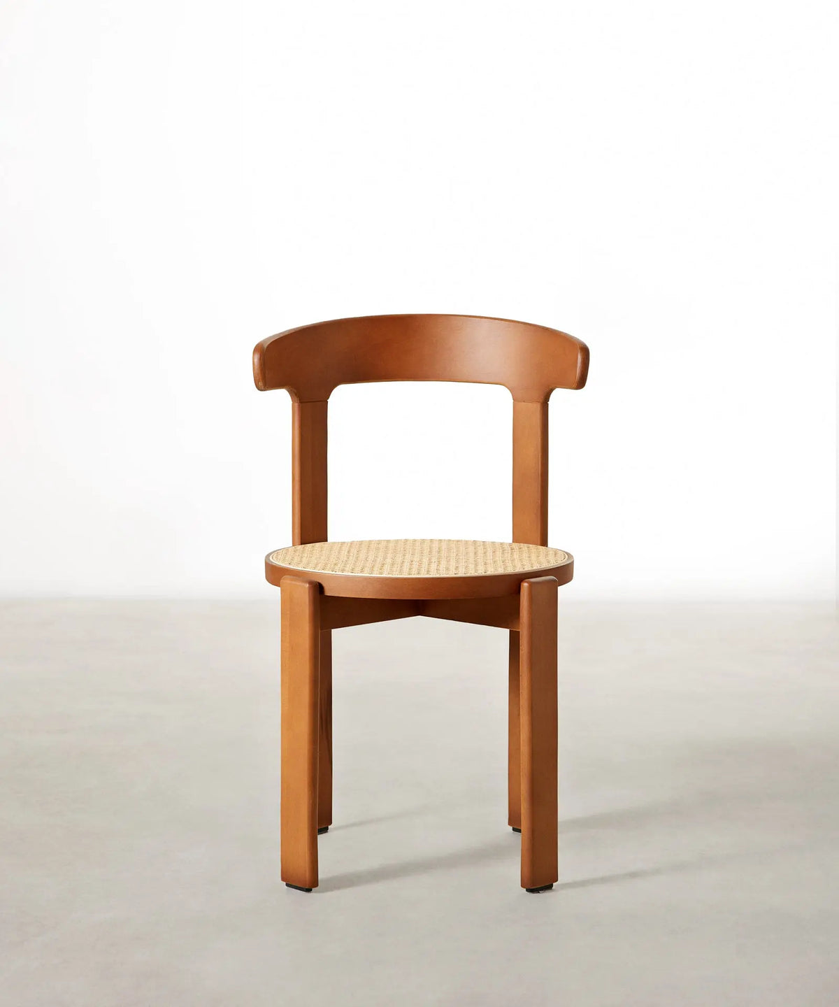55785480290690 Silla de Comedor en Madera y Ratán Delia Sillas de Madera Northdeco