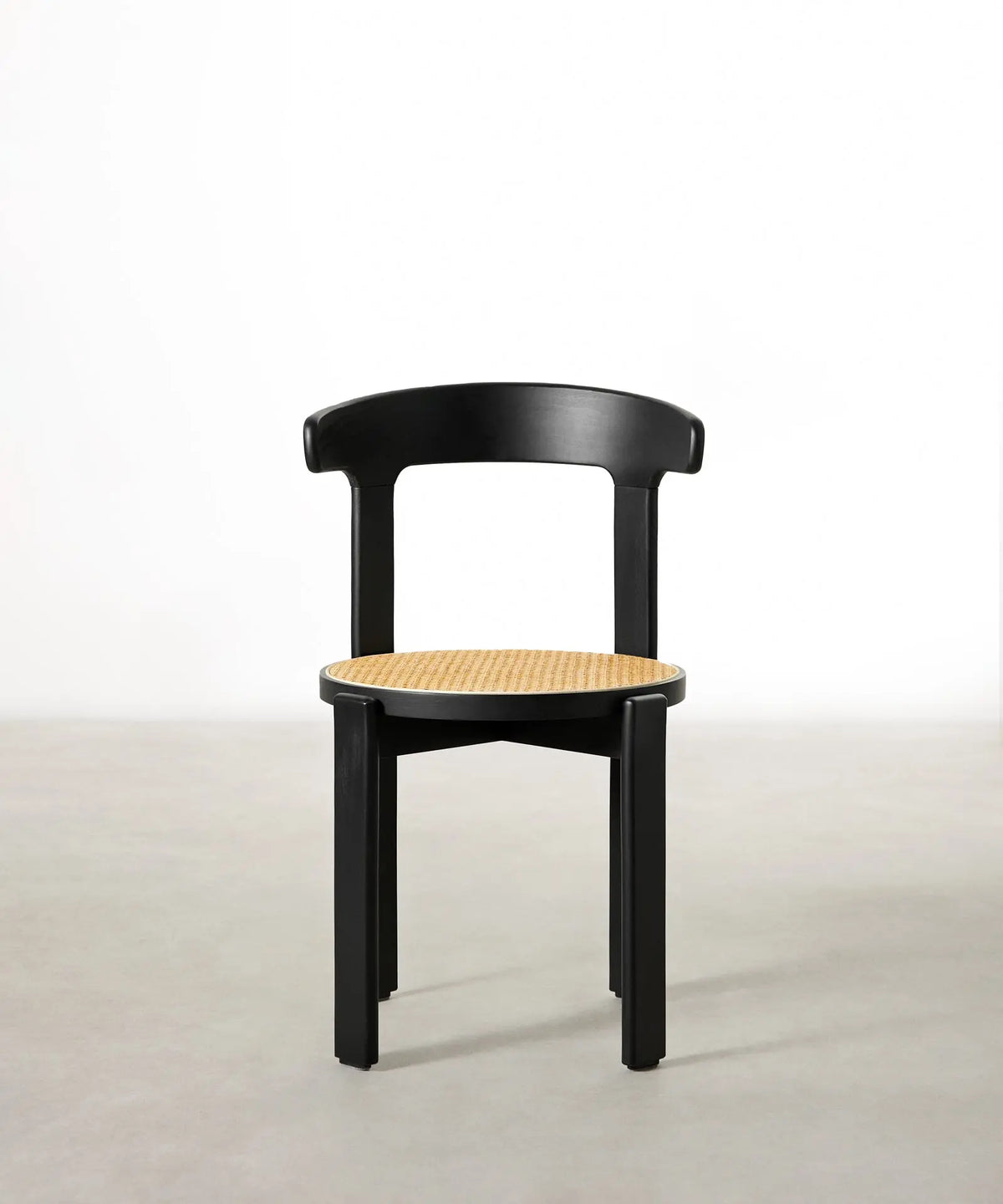 55785480323458 Silla de Comedor en Madera y Ratán Delia Sillas de Madera Northdeco