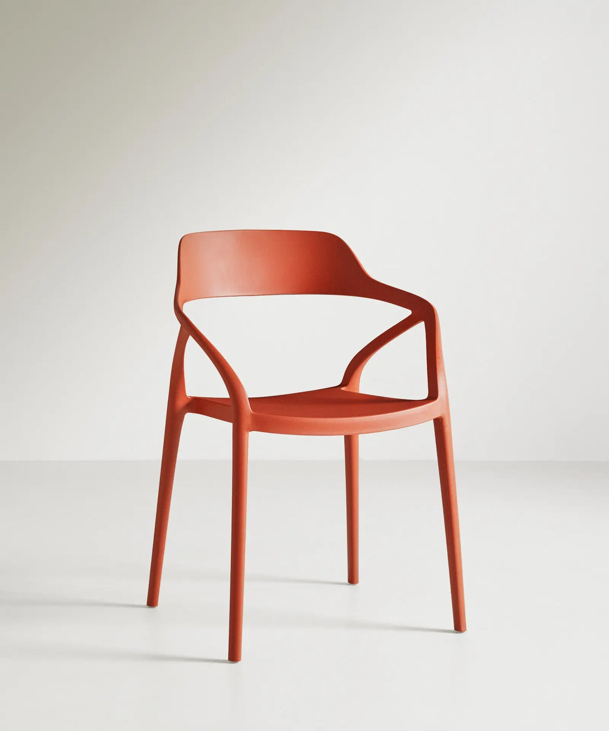 48433243128145 Silla de Polipropileno con Reposabrazos Grace Sillas de Plástico Northdeco