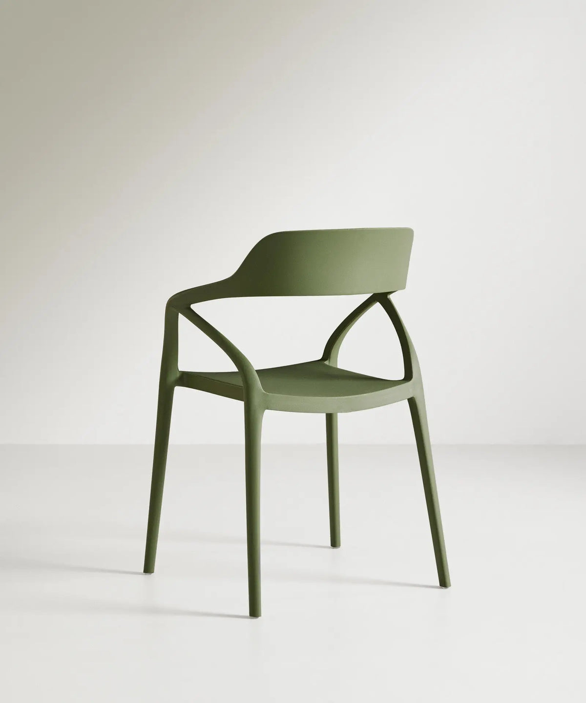 48433243160913 Silla de Polipropileno con Reposabrazos Grace Sillas de Plástico Northdeco