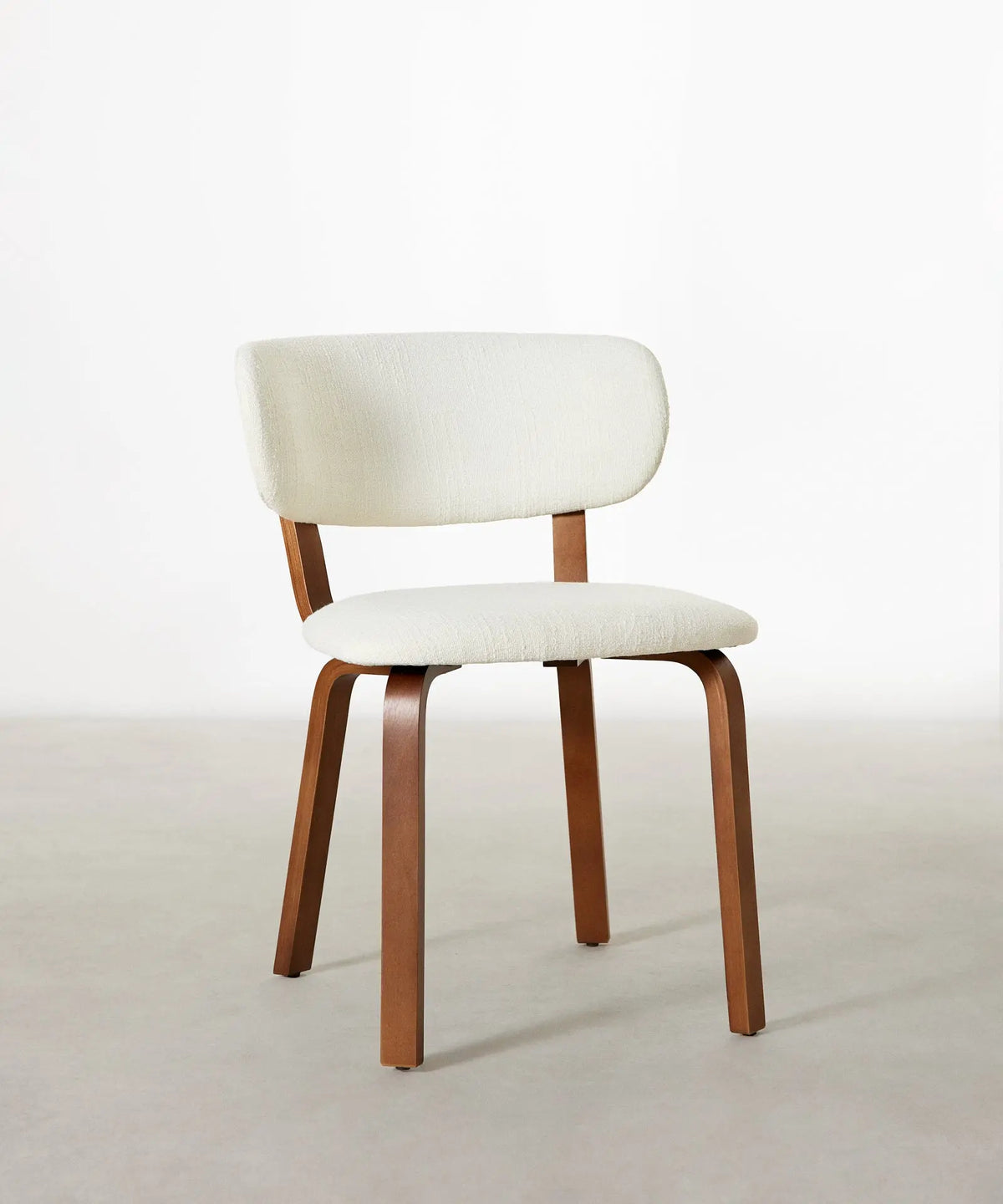 55822683406722 Silla de Comedor en Madera y Tapizada Benton Sillas Nórdicas Northdeco
