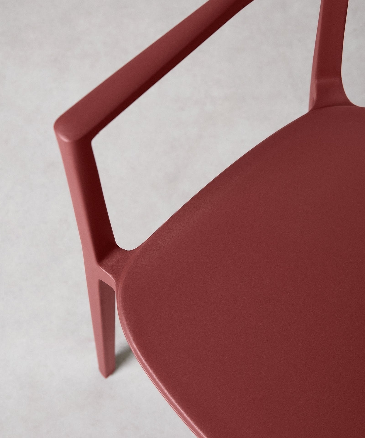 56456419836290 Silla de Polipropileno con Reposabrazos Naomi Sillas de Plástico Northdeco