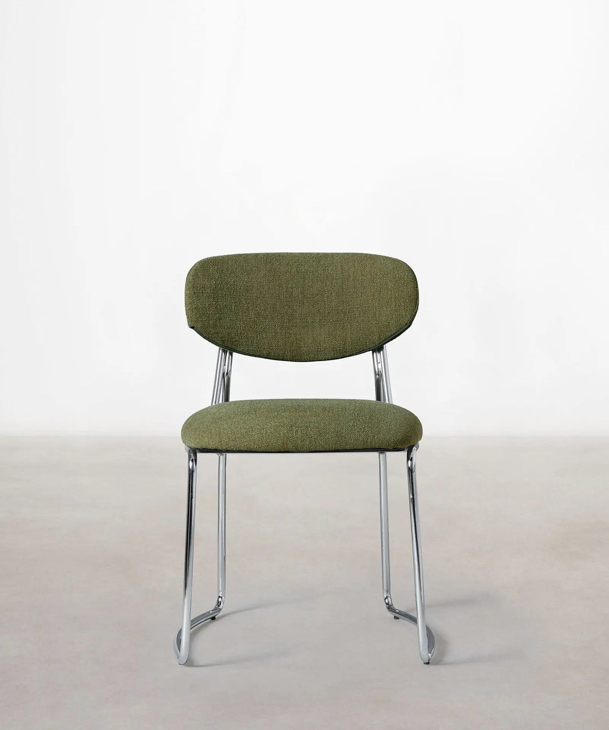 56625769480578 Silla de Comedor de Tela y metal Moritz Sillas tapizadas Northdeco