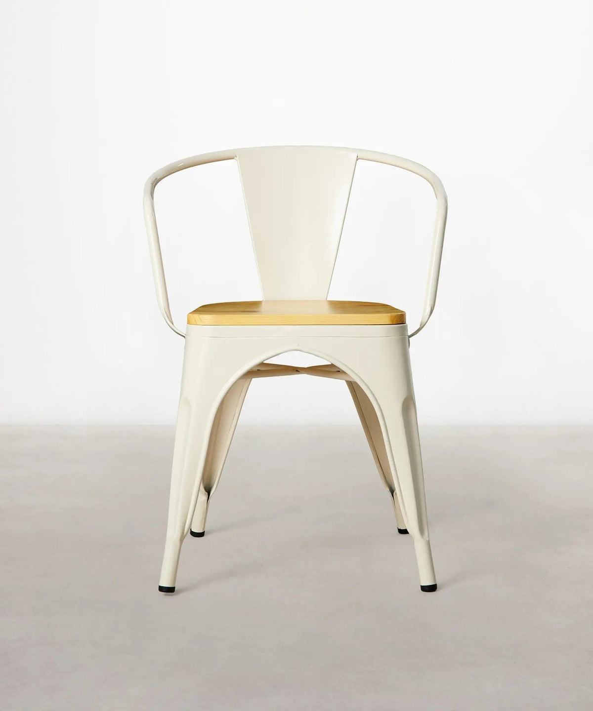 55815409762690 Silla de Comedor de Metal y Madera Tolik Wood Sillas Metálicas Northdeco