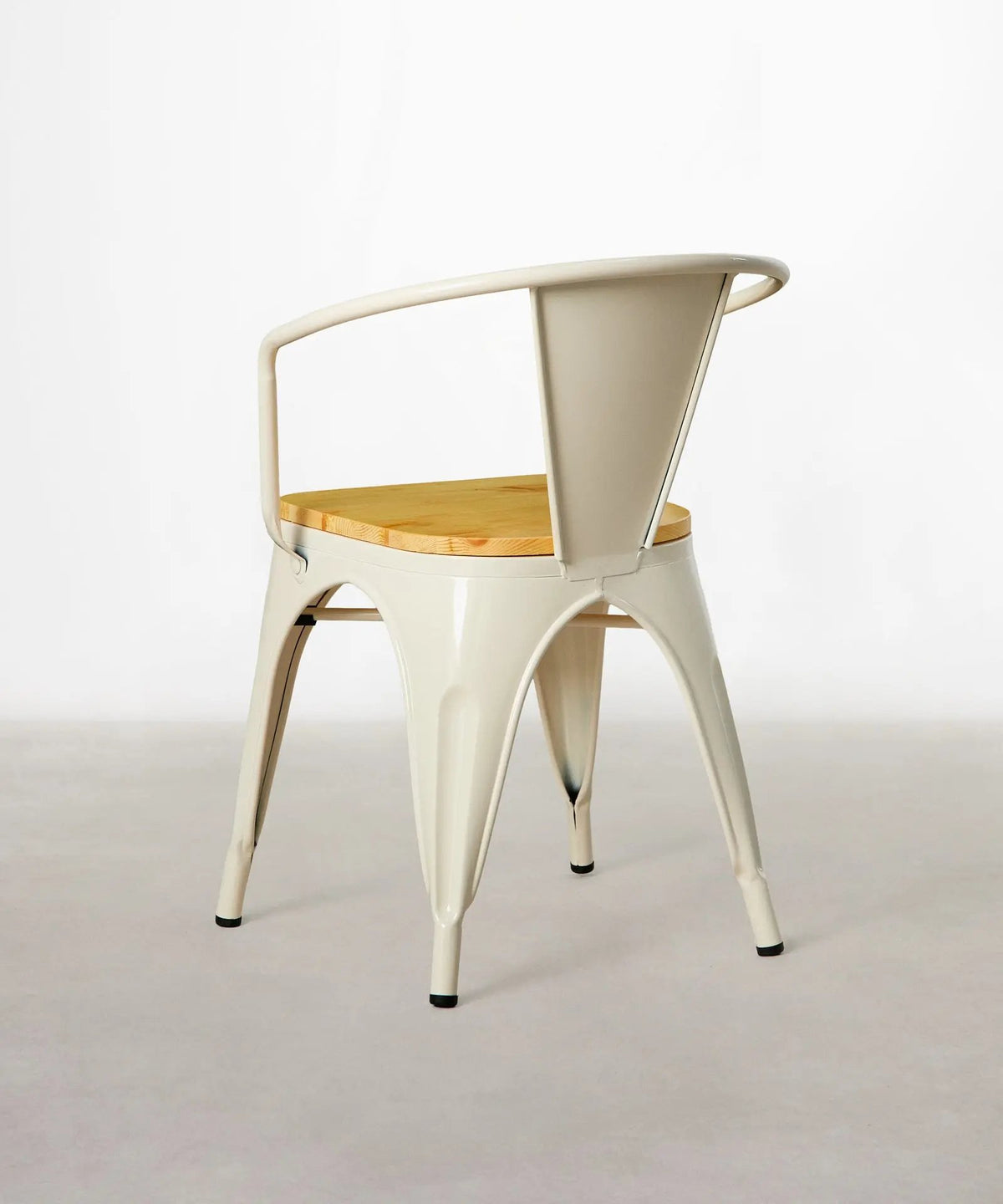 55815409762690 Silla de Comedor de Metal y Madera Tolik Wood Sillas Metálicas Northdeco