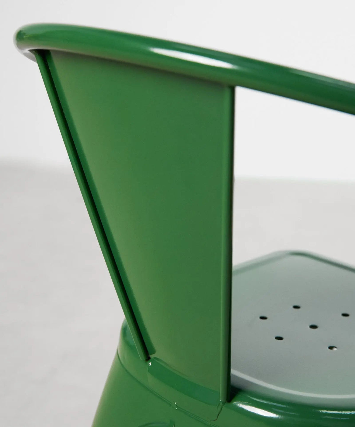55815431750018 Silla de Comedor de Metal con Reposabrazos Tolik Arms Sillas Metálicas Northdeco