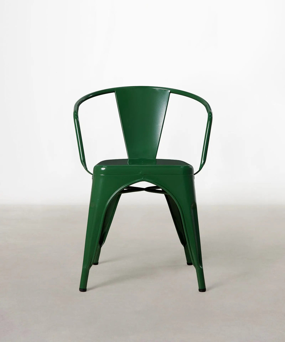 55815431750018 Silla de Comedor de Metal con Reposabrazos Tolik Arms Sillas Metálicas Northdeco