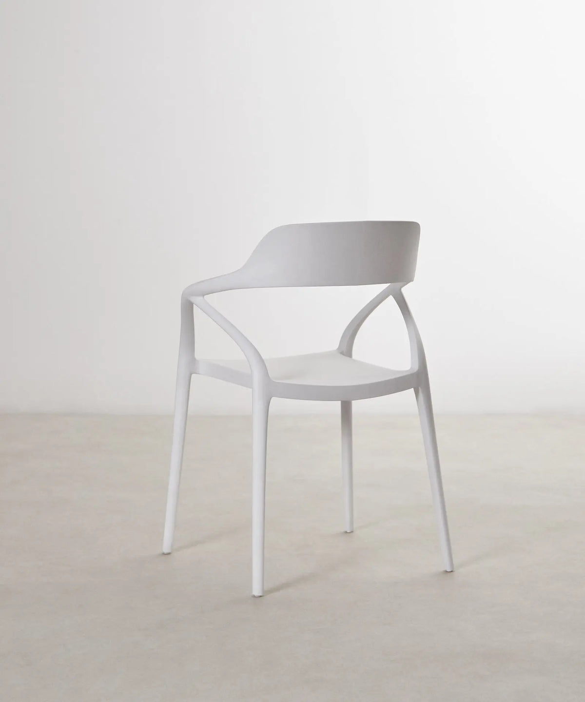 49862665797969 Silla de Polipropileno con Reposabrazos Grace Sillas de Plástico Northdeco
